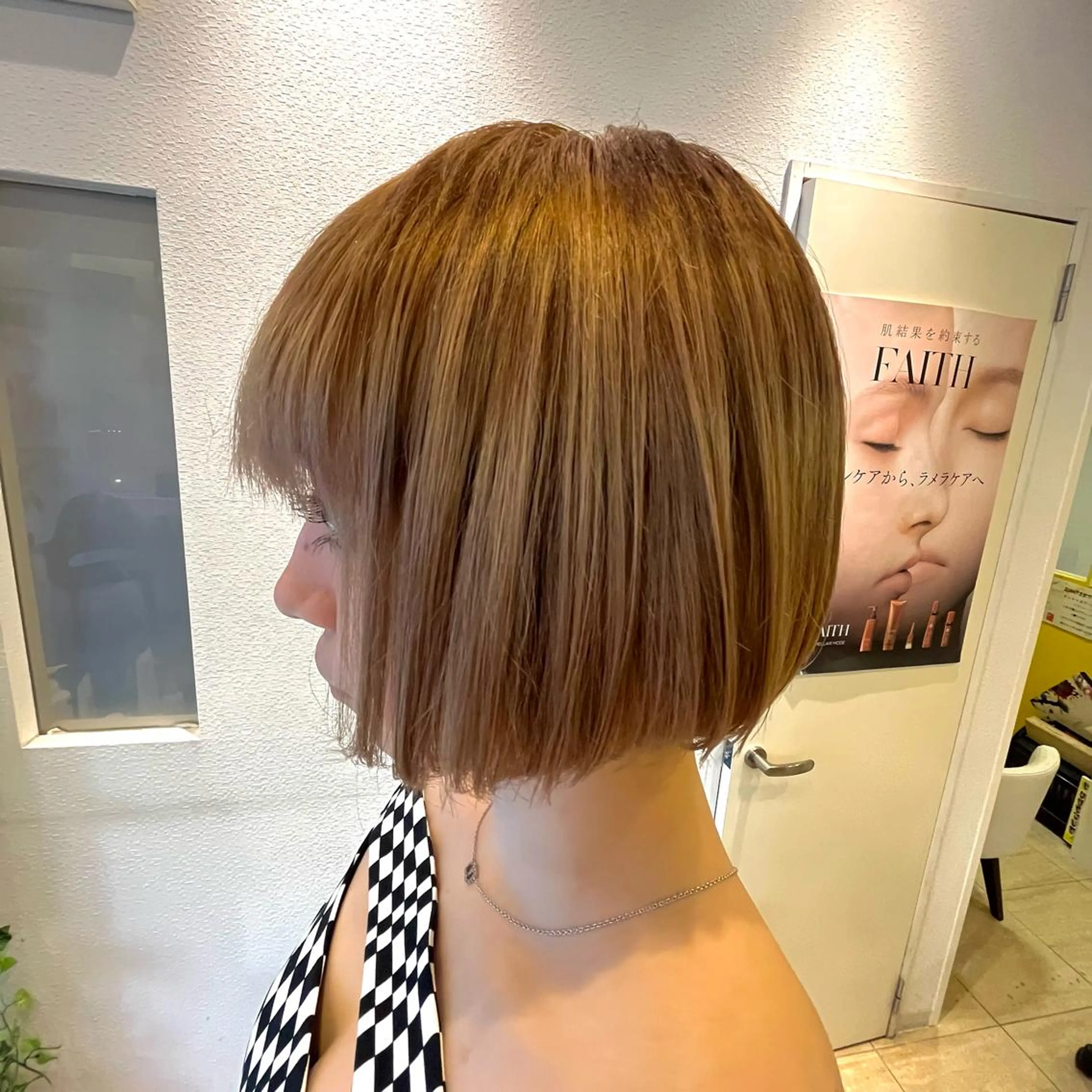 ミディアム 斉藤 凜のヘアスタイル