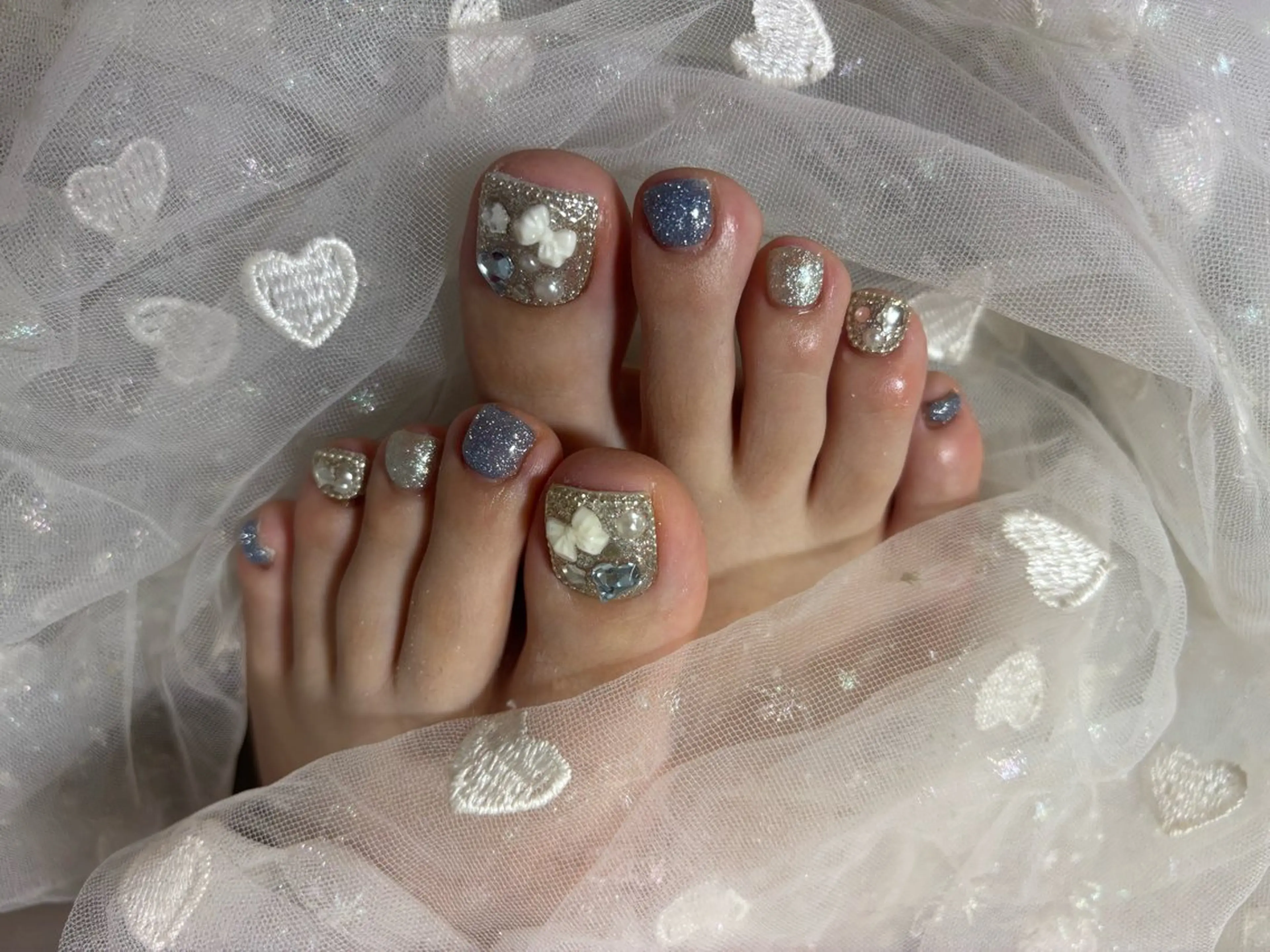 ネイル アートネイル 成人式 ジェルネイル ニュアンスネイル 夏ネイル フットネイル アンアンBelle Nail 池袋のネイルデザイン