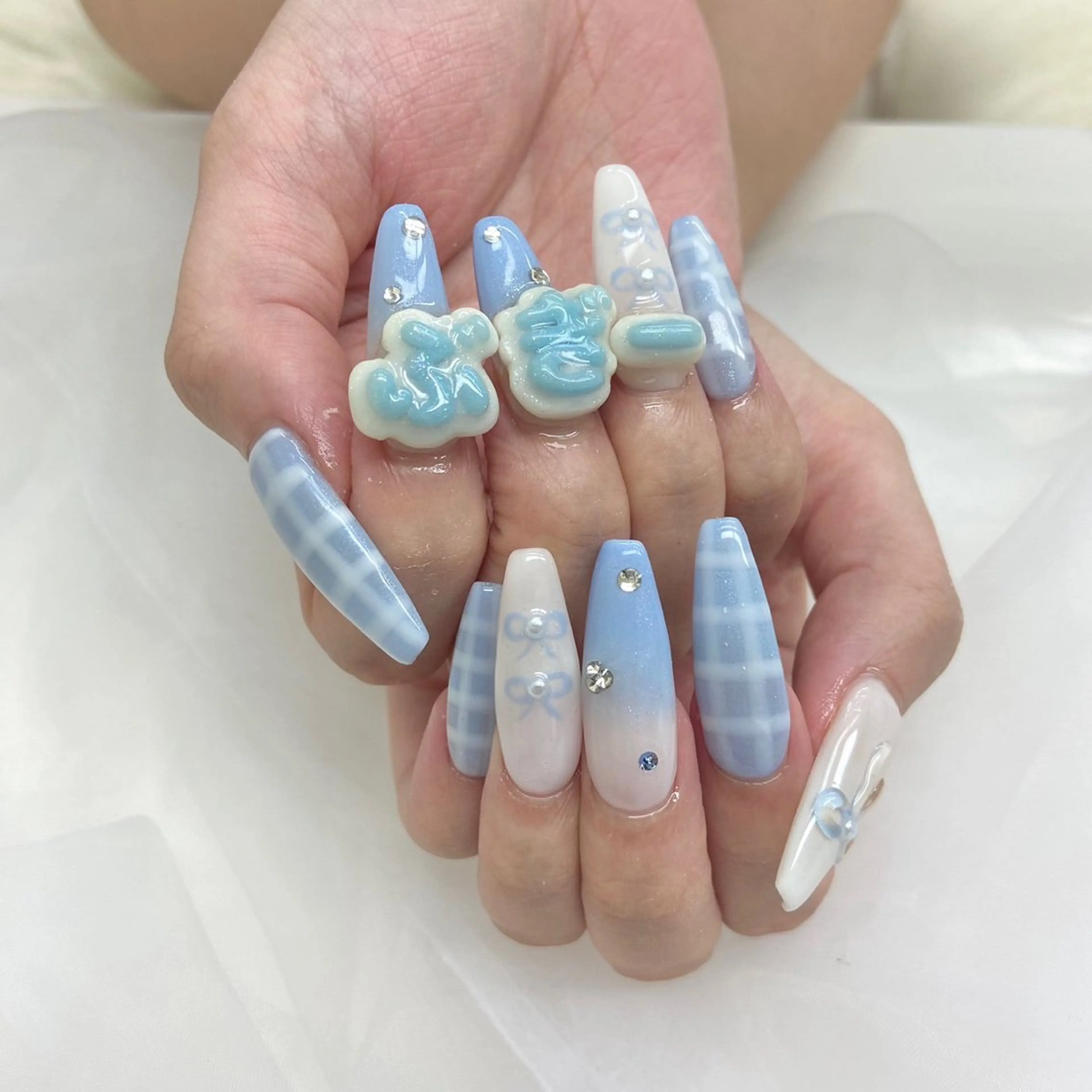 ロング ネイルJaol 池袋のネイルデザイン