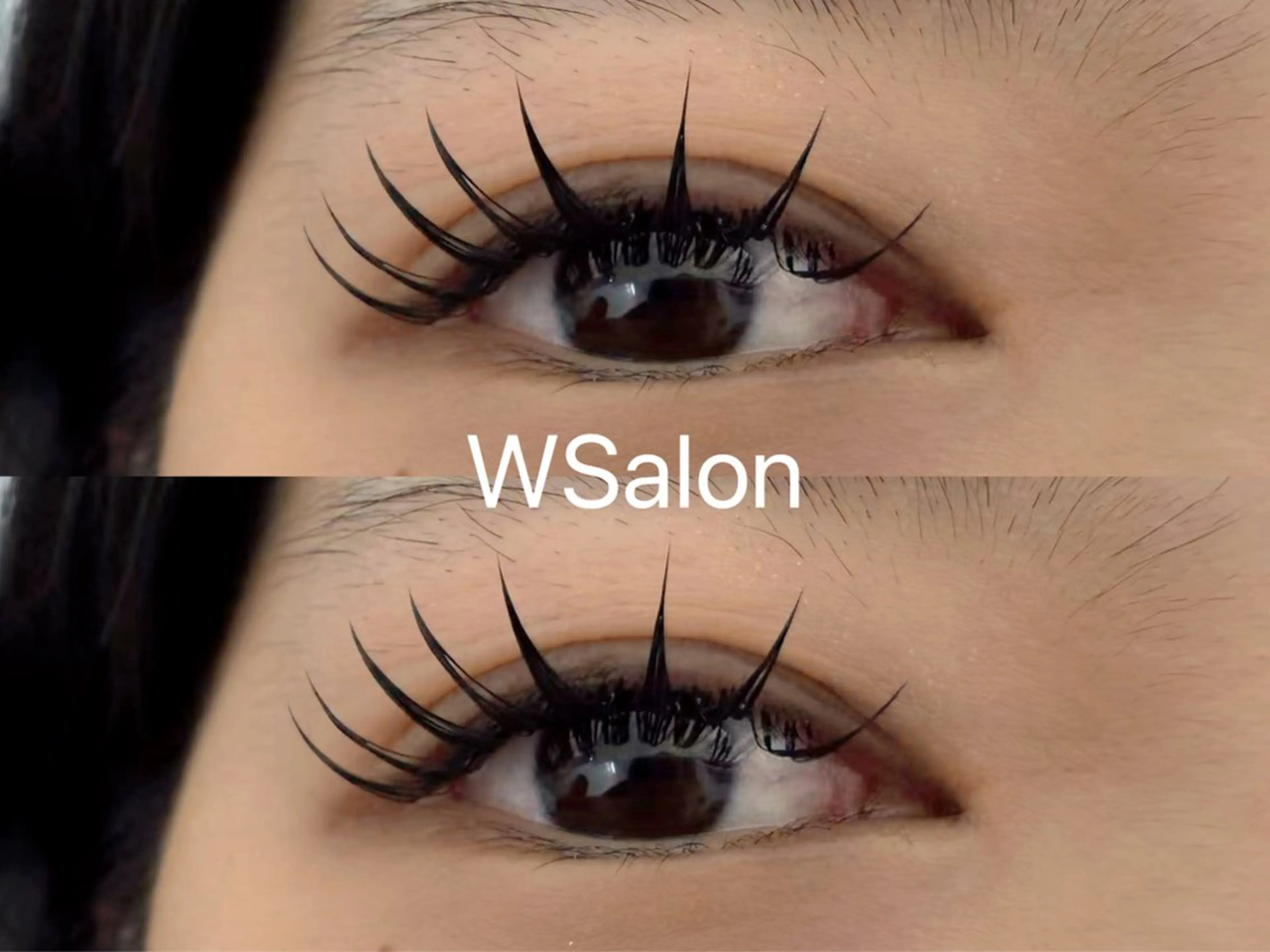 マツエク・マツパ フラットラッシュ Lカール W Salon アイラッシュのマツエク・マツパデザイン