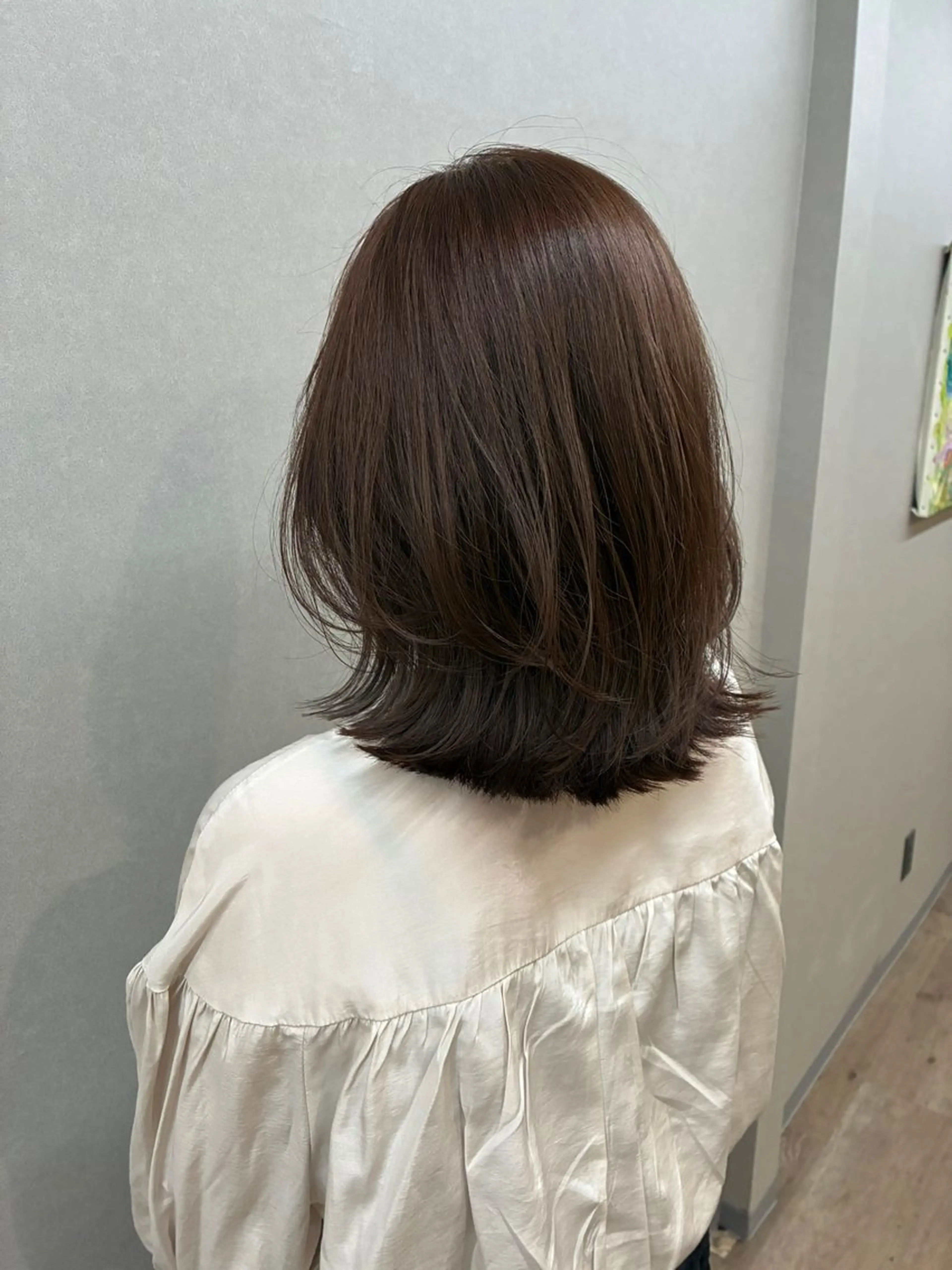 ミディアム カラー topstylist ユヒャンのヘアスタイル
