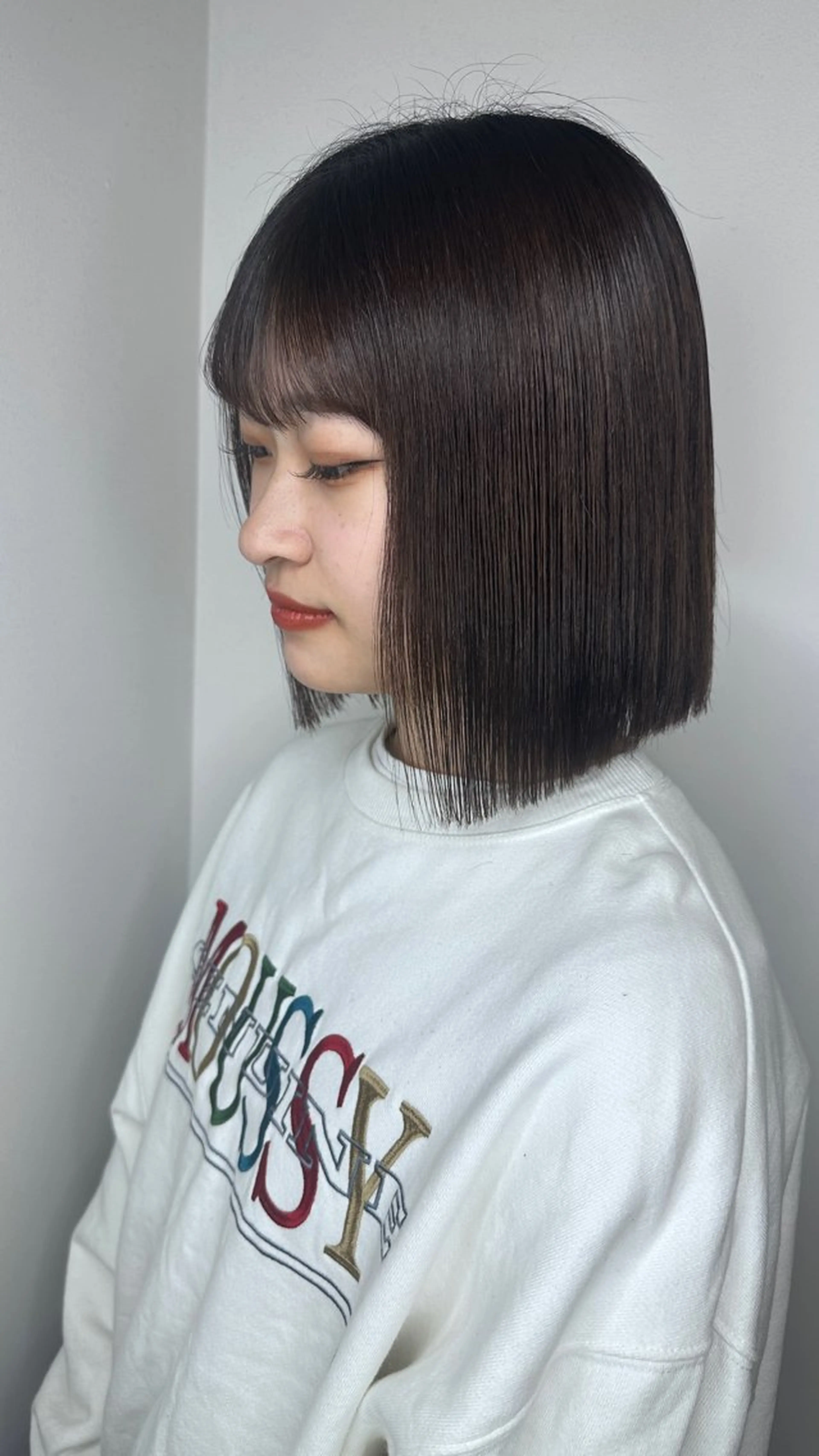 ショート 縮毛矯正 満足度No.1🐥❕ 平島 凪紗のヘアスタイル