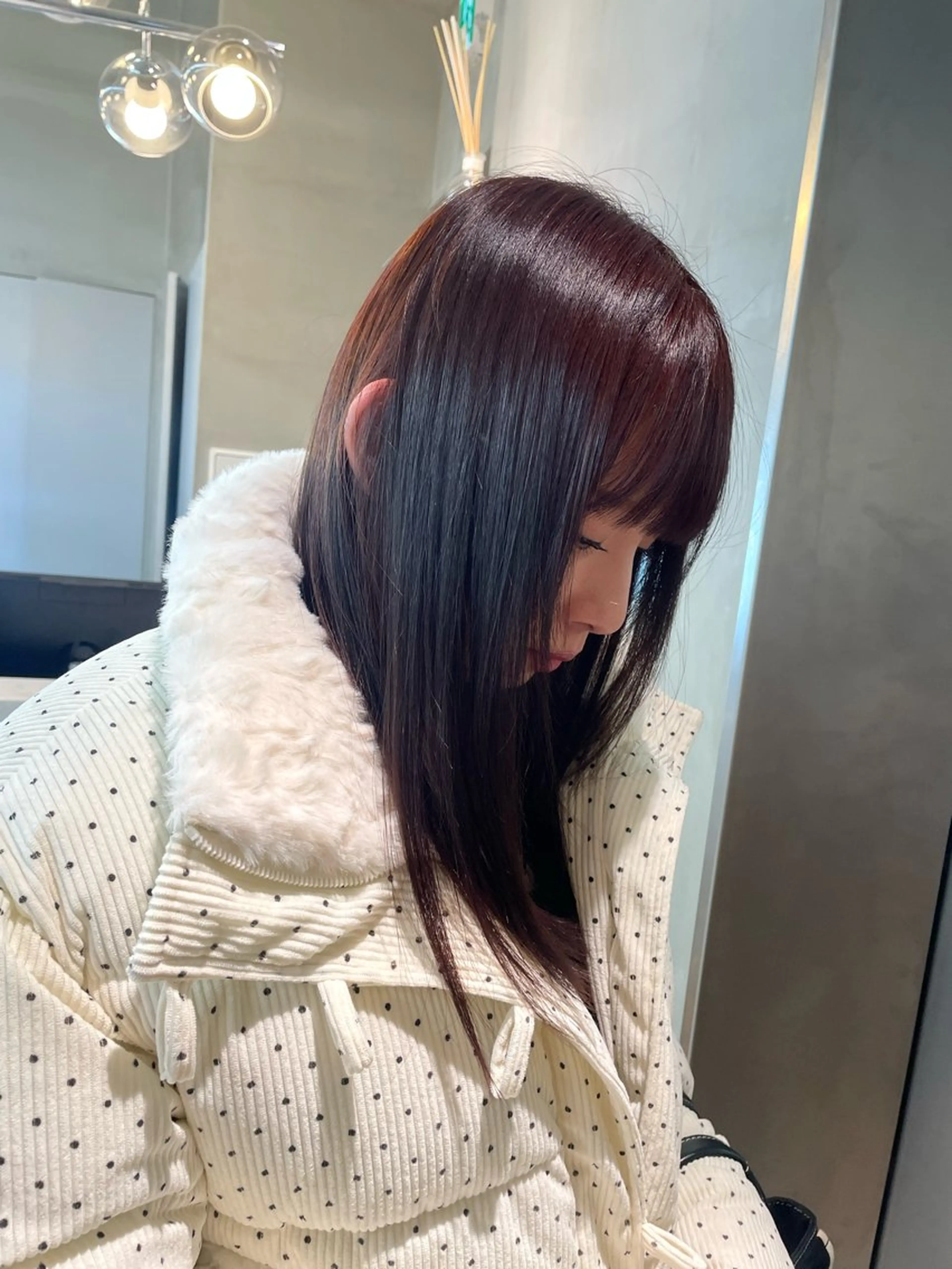 ロング カラー 韓国ヘア/レイヤー Londエレンのヘアスタイル