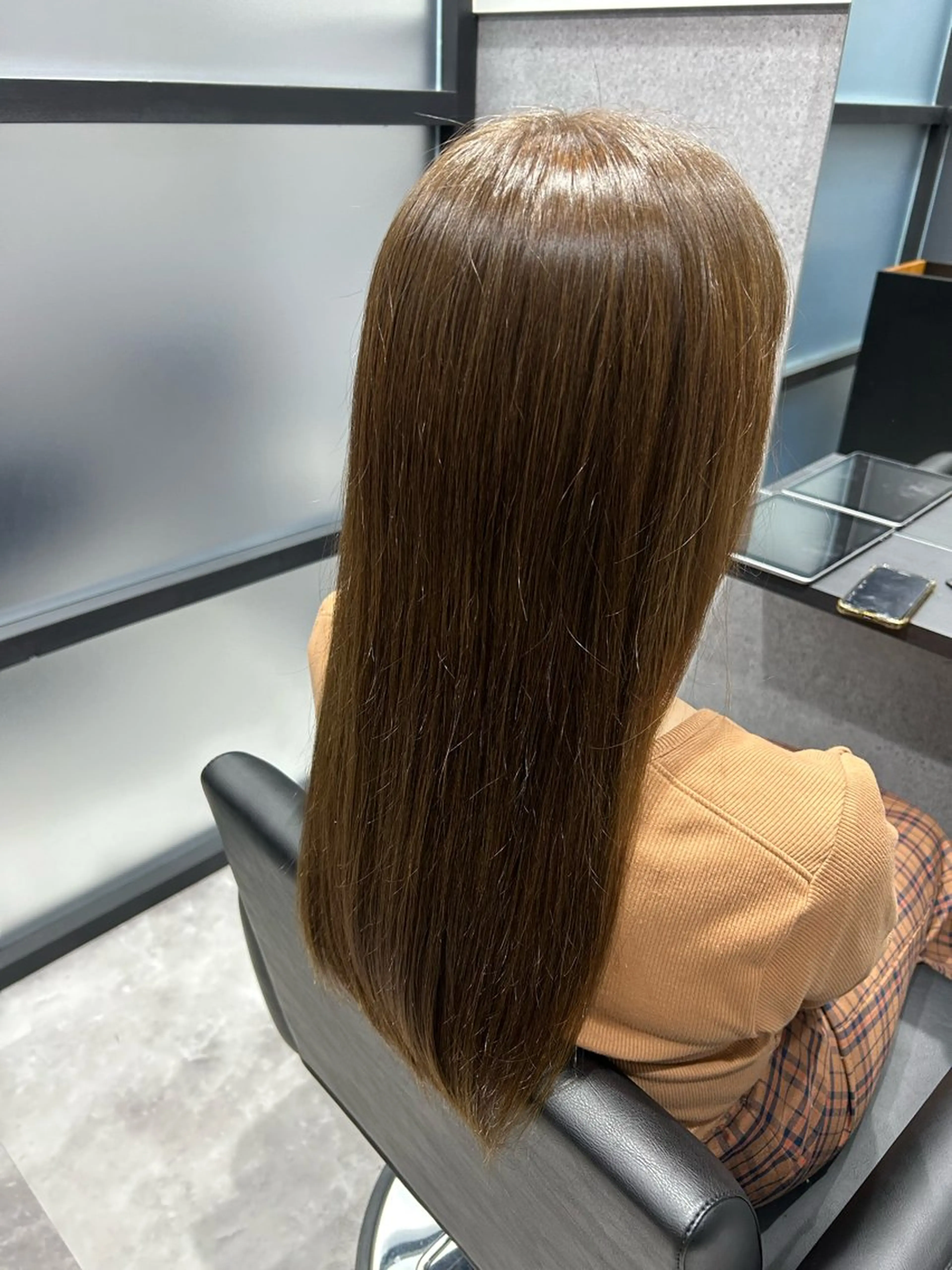 ロング 佐野 彩音のヘアスタイル