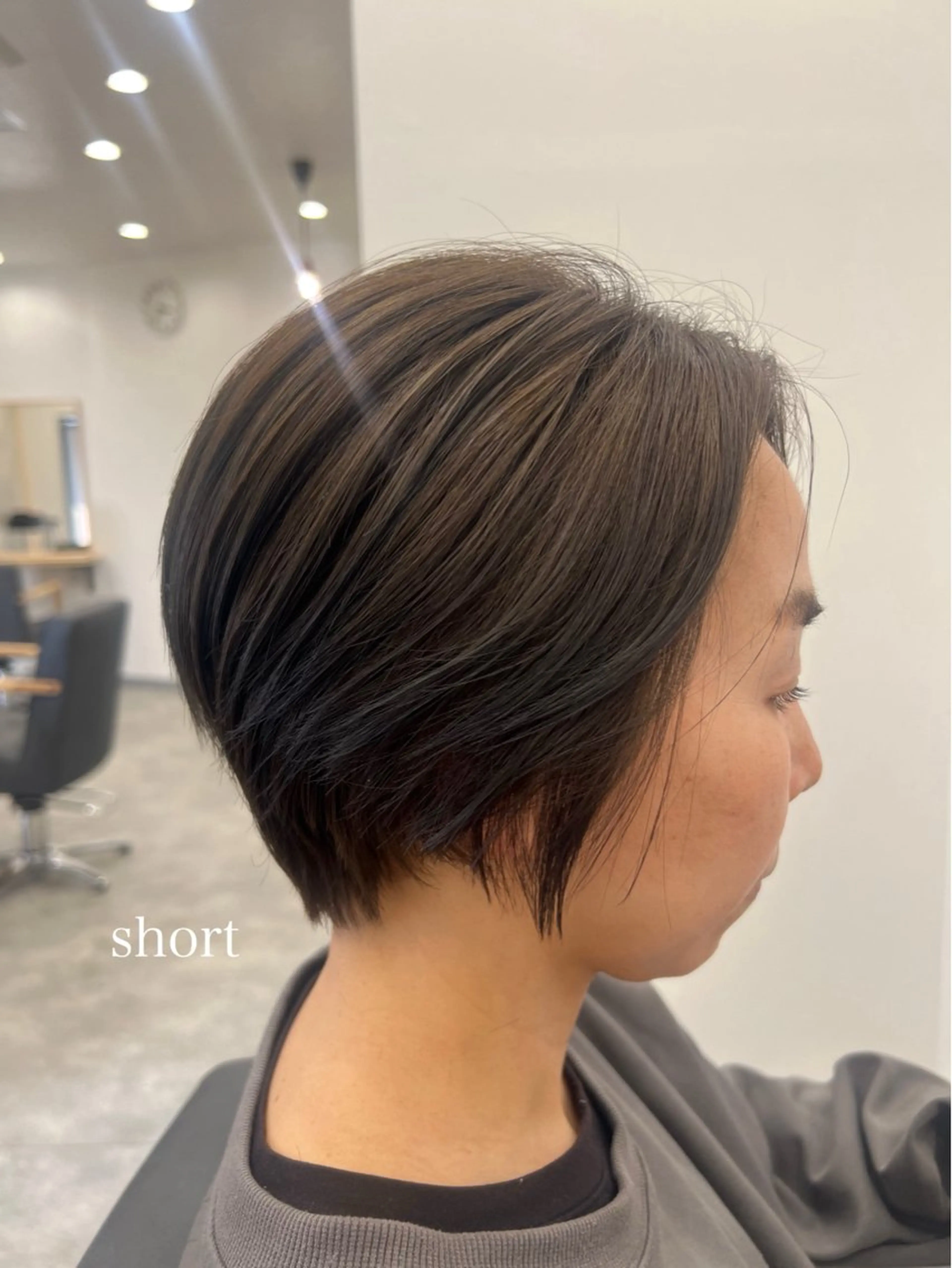 ショート ショートヘア 疋田 伽菜子のヘアスタイル