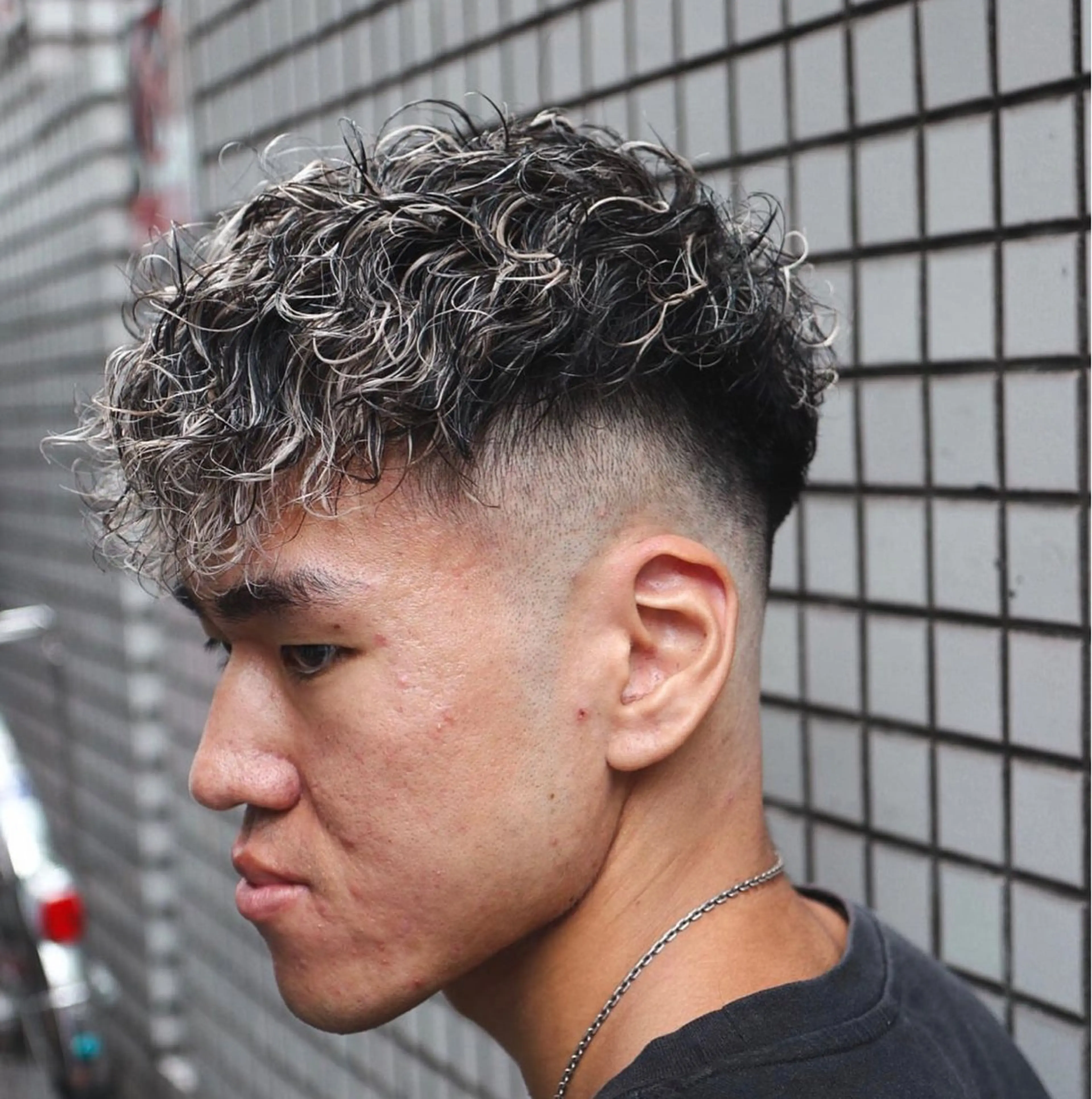 ショート カラー パーマ メンズ 💈men's💈 satoru中目黒のヘアスタイル