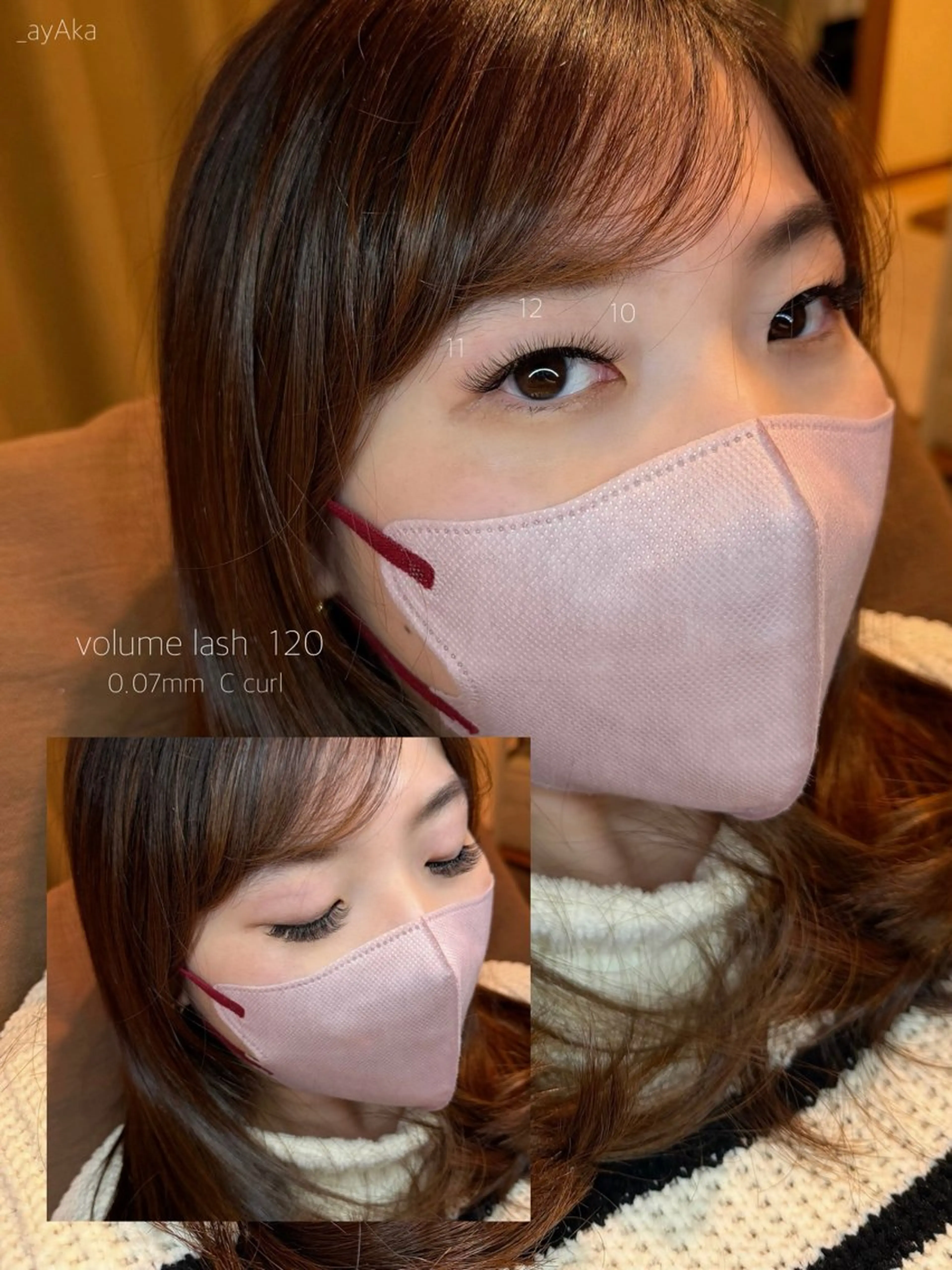 マツエク・マツパ マツエク _ ayAkaのマツエク・マツパデザイン