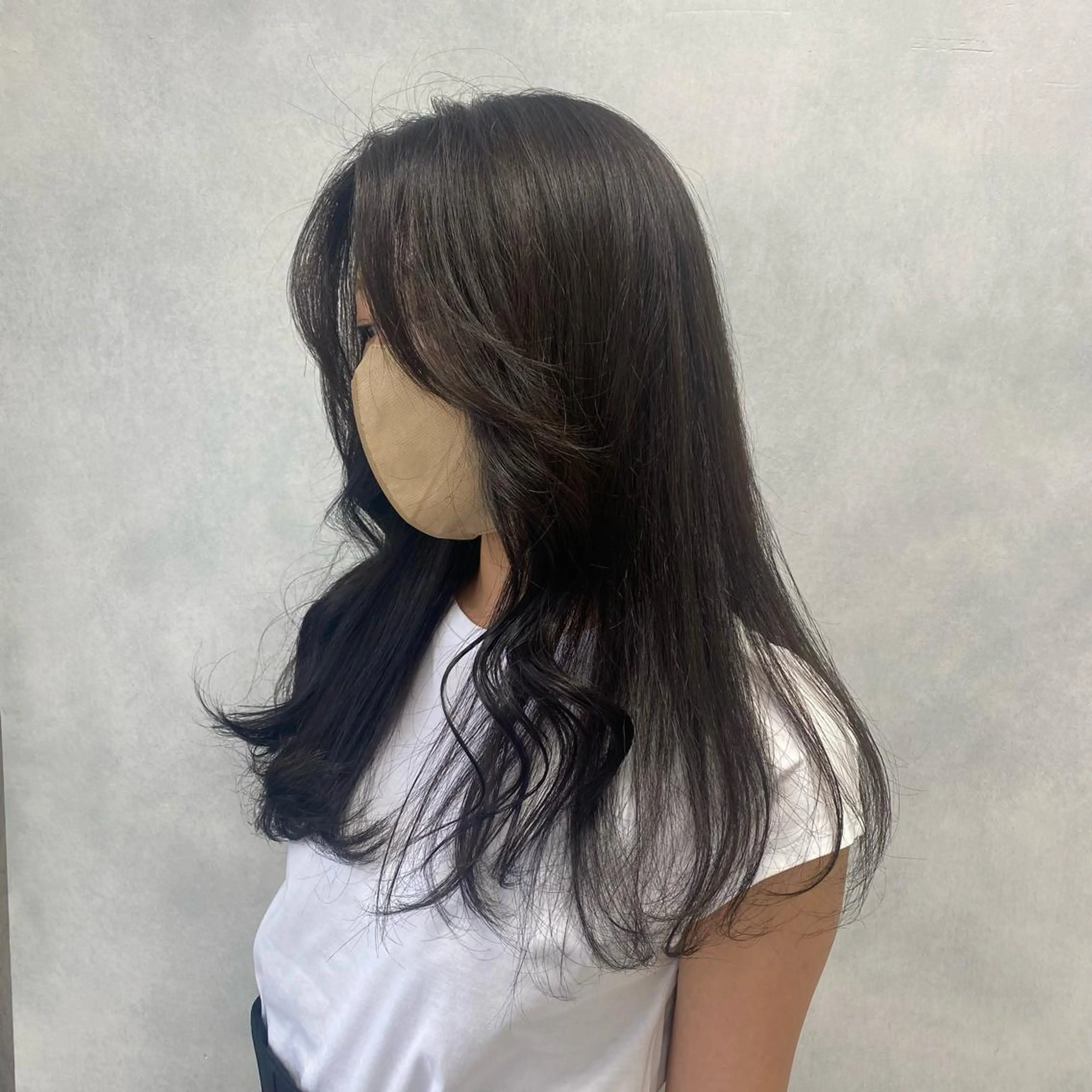 カラー カット 韓国・網紅 🦋HONOKA🦋のヘアスタイル