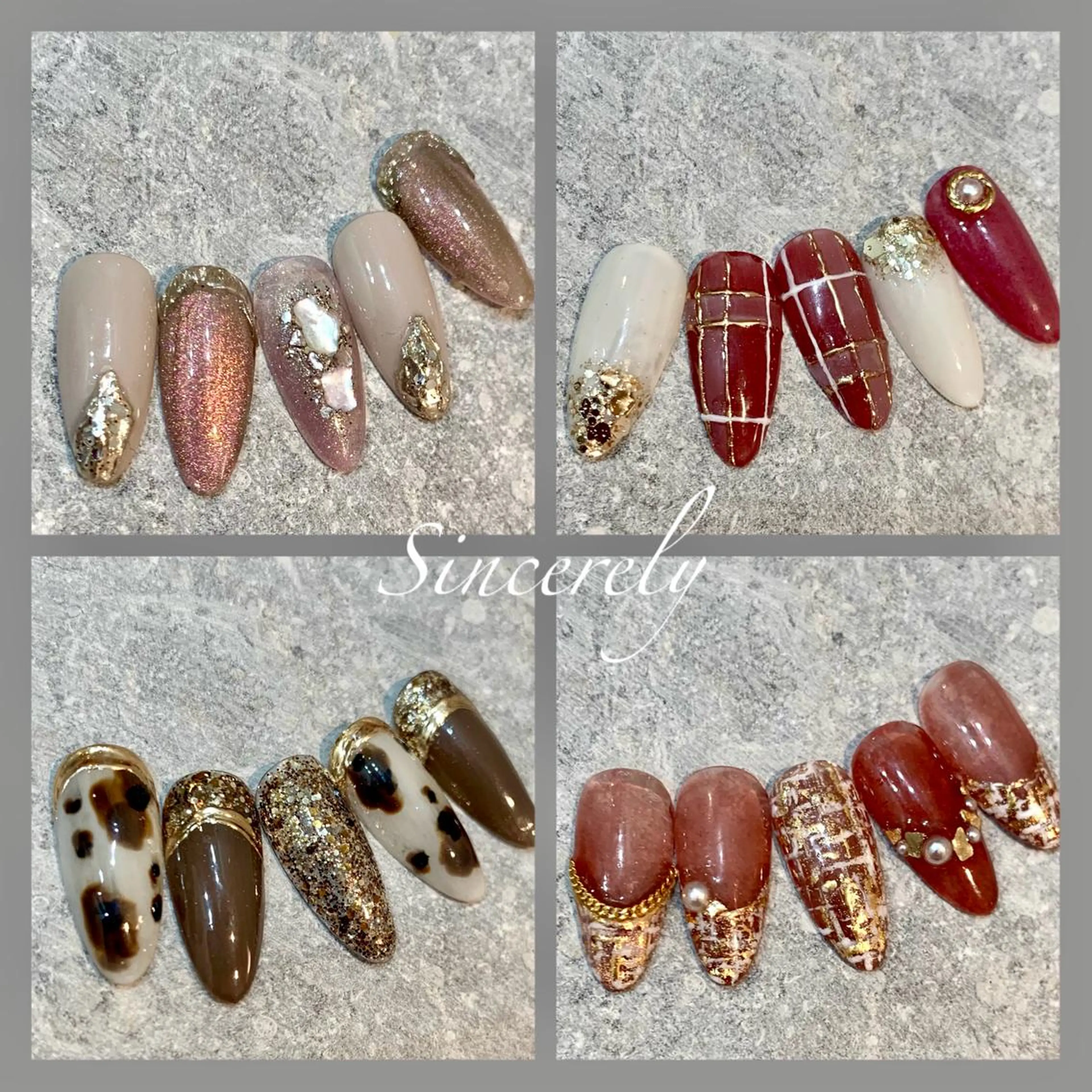 ネイル Sincerely ☺︎のネイルデザイン