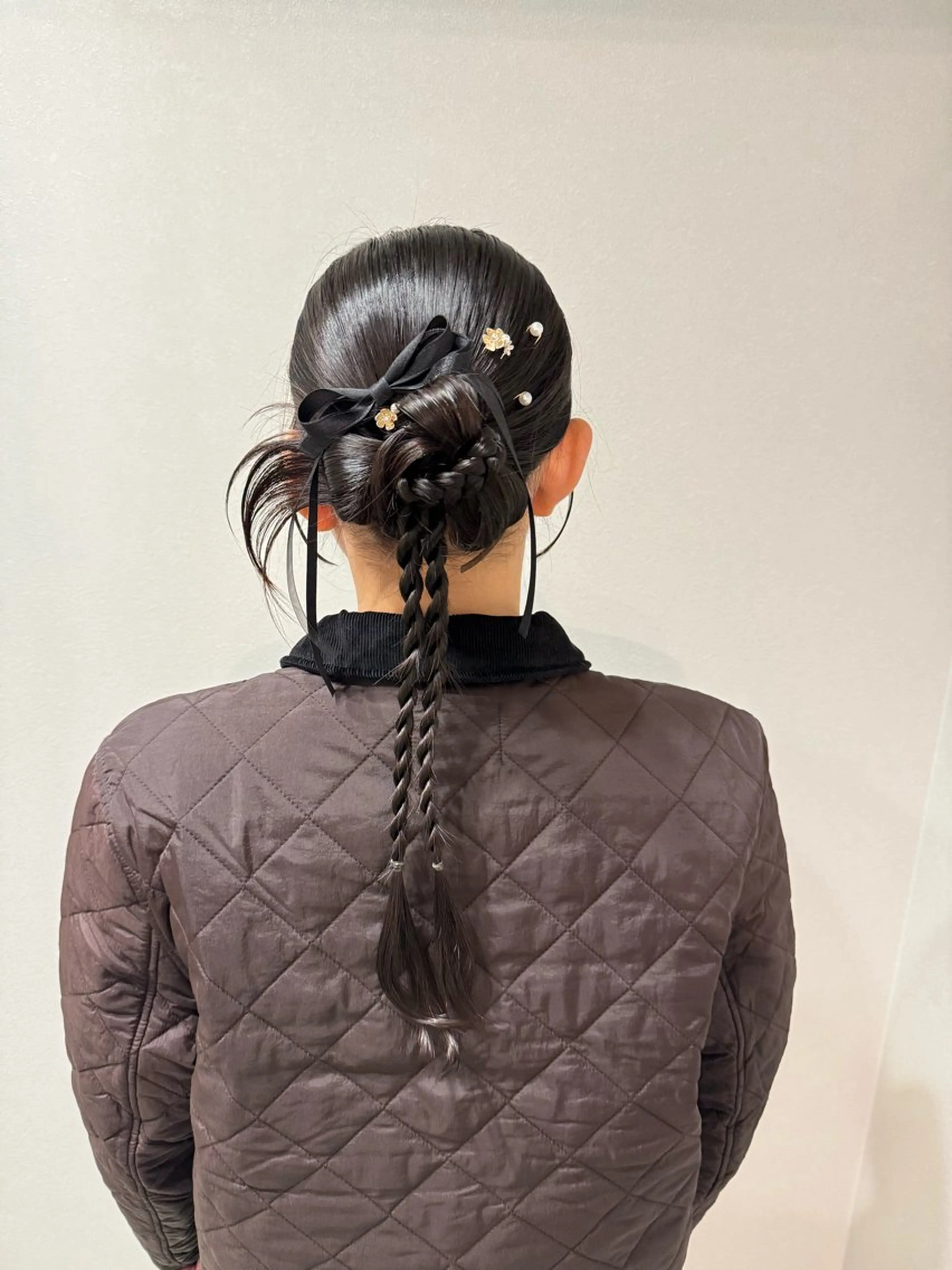 ロング ヘアセット see. アズサのヘアスタイル