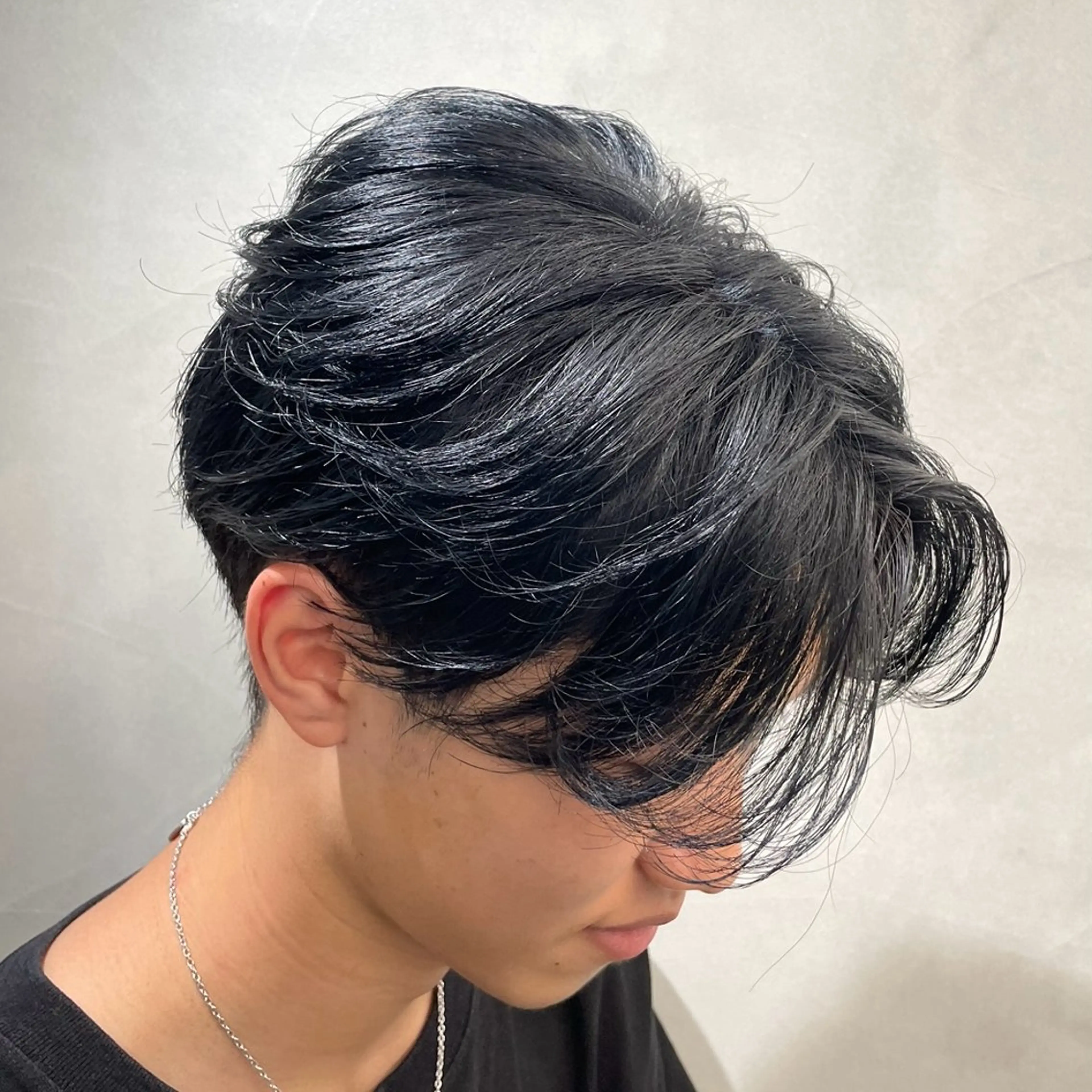 ミディアム カラー ヘアアレンジ メンズ fifth 石川 凪のヘアスタイル
