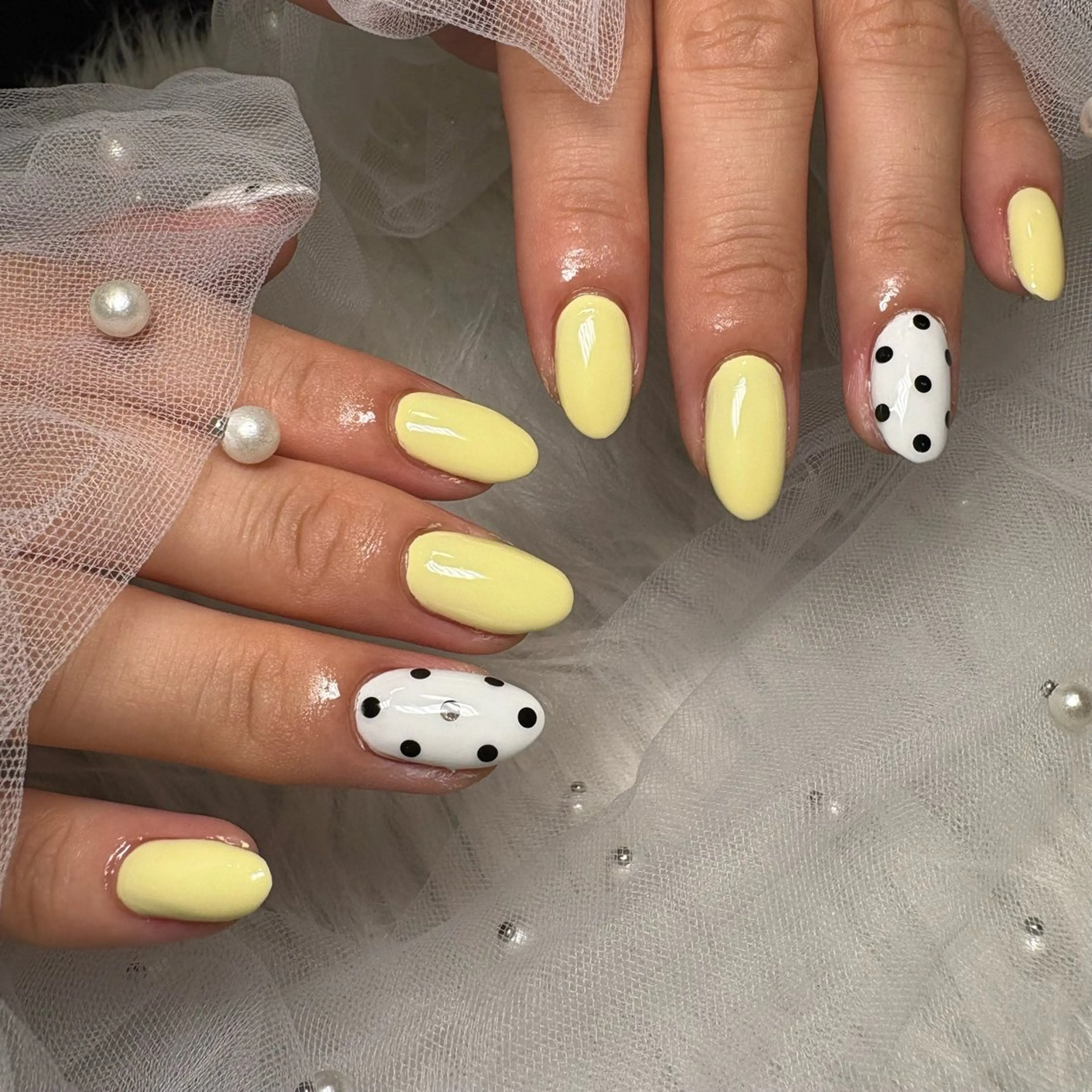 ネイル アートネイル ハンドネイル E  nail 風羽のネイルデザイン