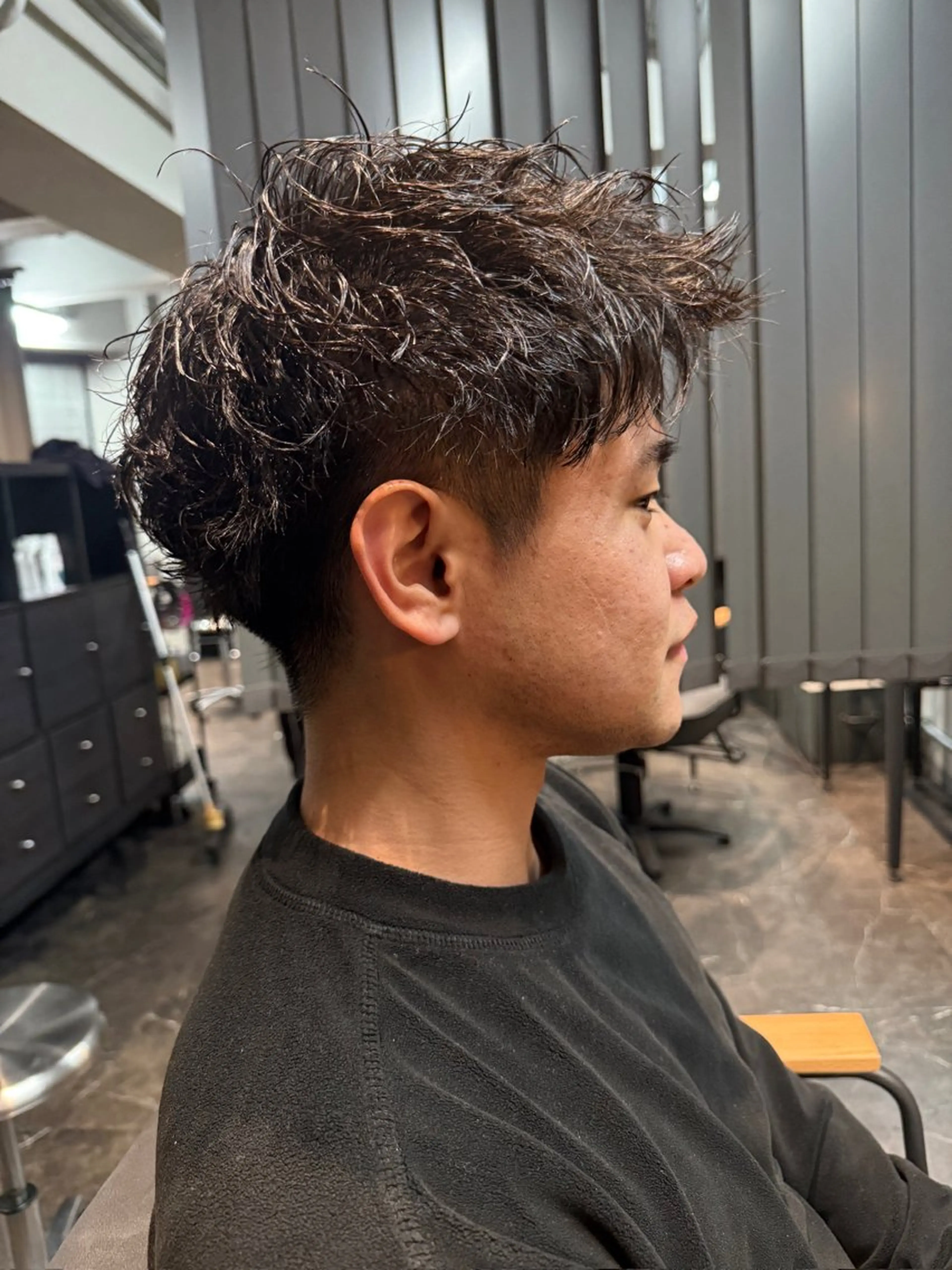 パーマ メンズ メンズパーマ ツイストスパイラルパーマ スパイラルパーマ &グループ代表取締役 KOHEIのヘアスタイル