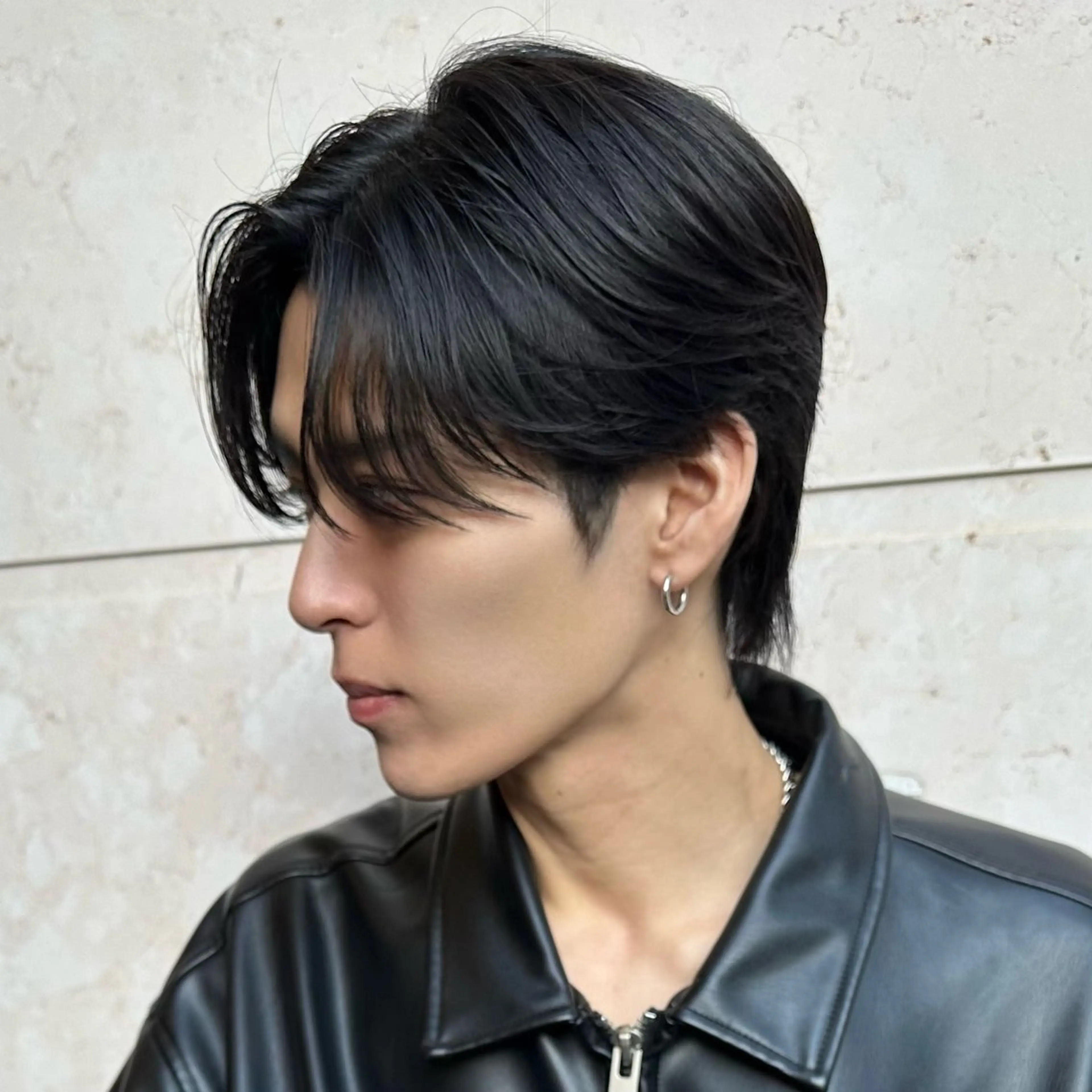 ショート パーマ メンズ メンズハイトーン メンズ韓国風 メンズパーマ 波巻きパーマ 髪質改善 カット パーマ 🐺森 雄飛/メンズ 韓国ヘアのヘアスタイル