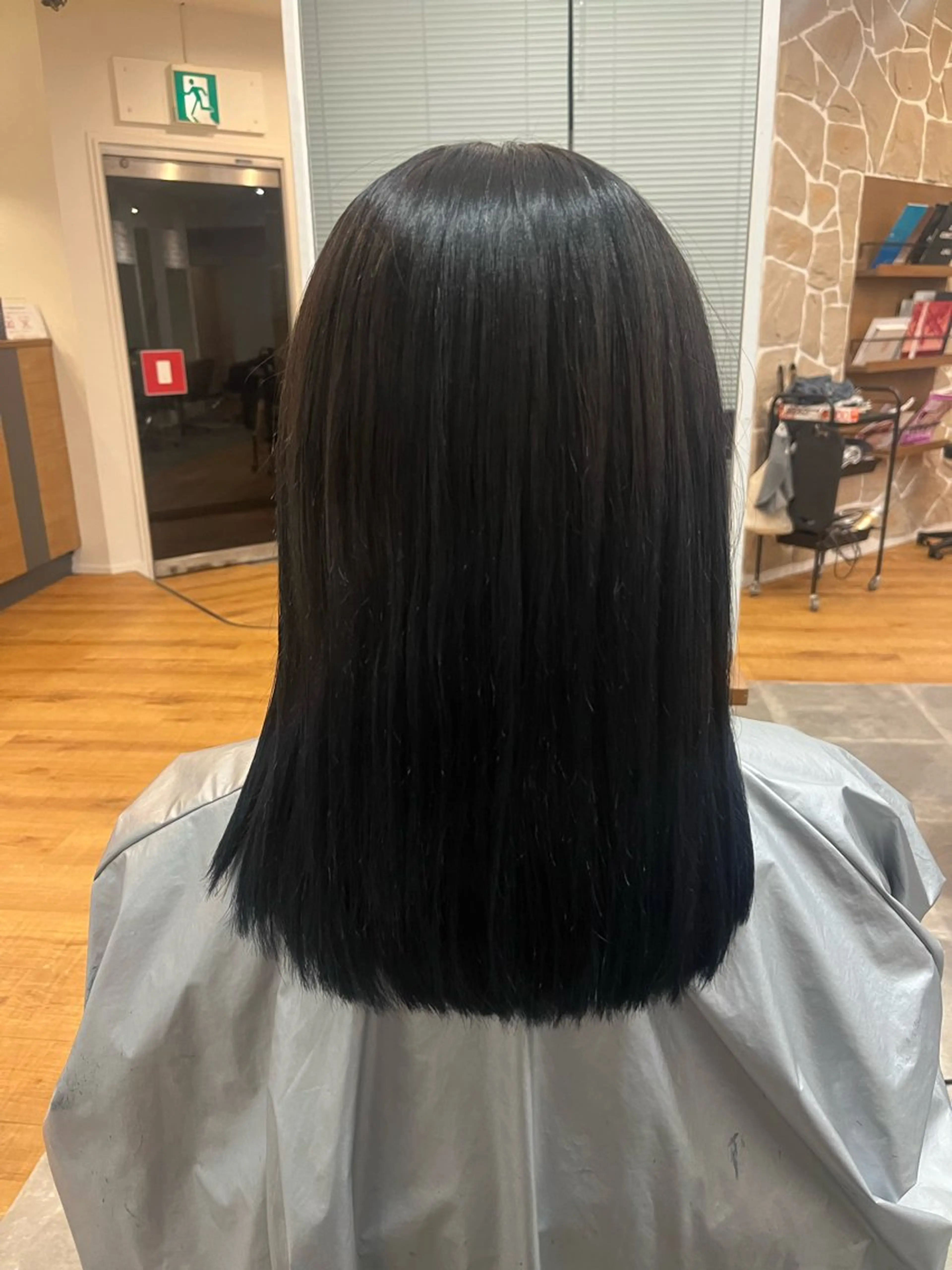 ミディアム カラー hair salon socie所属・藤原 智恵のヘアスタイル