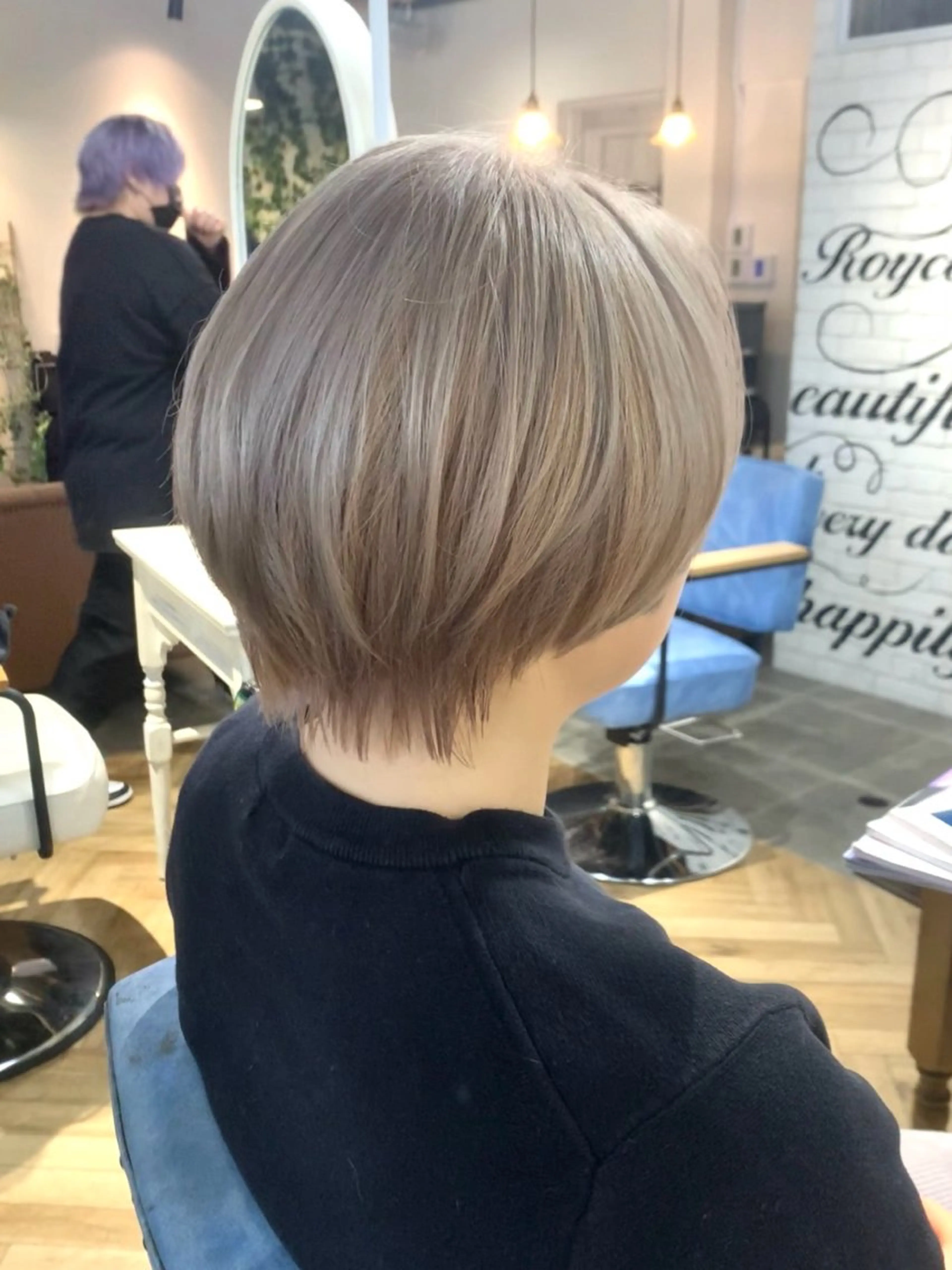 ショート カラー メンズ カット ヘアカラー トリートメント Leia所属・ムラヨシ ショータのヘアスタイル