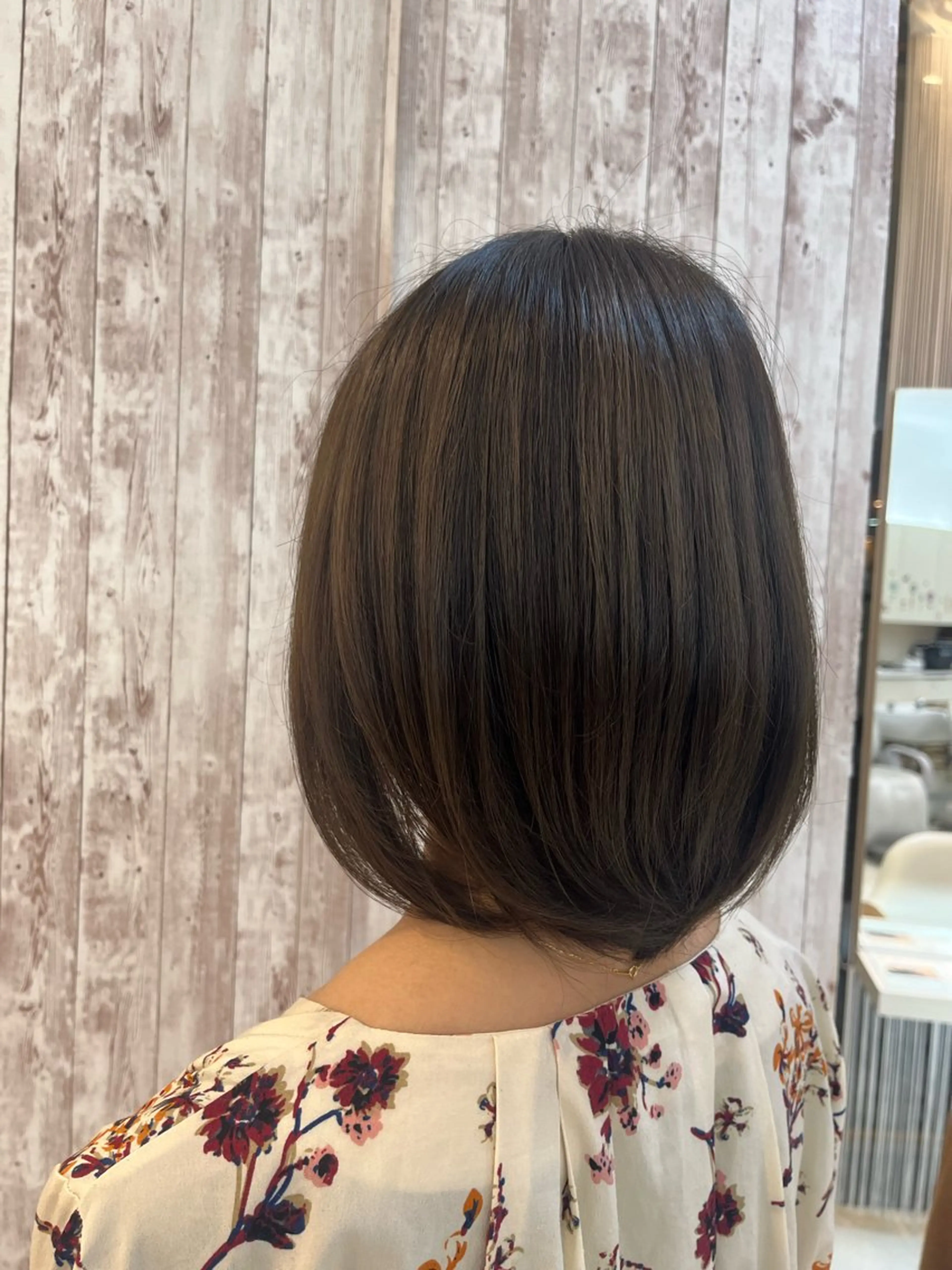 ミディアム カラー オリーブカラー minami 🌿‬のヘアスタイル