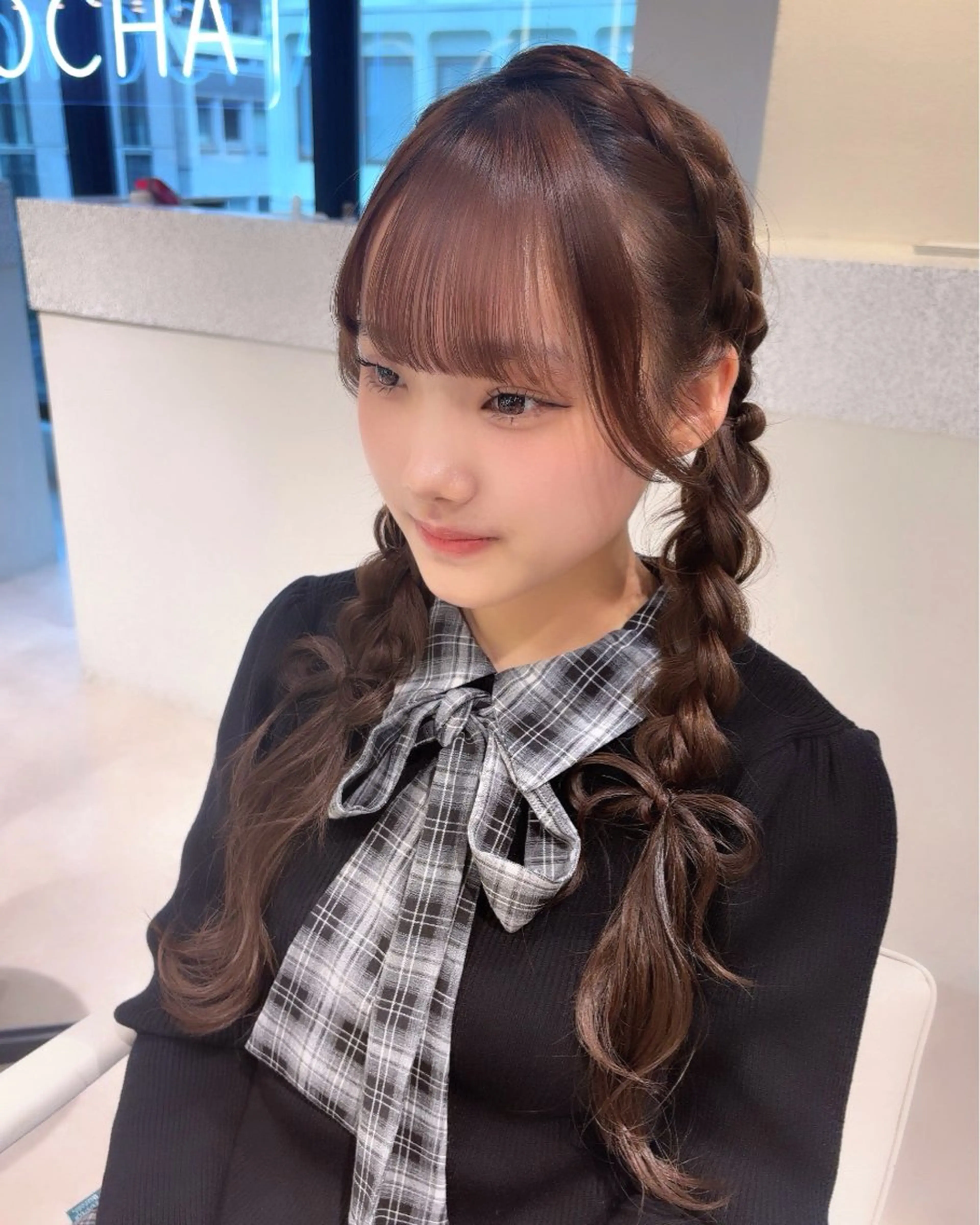 ヘアアレンジ ami omochaのヘアスタイル