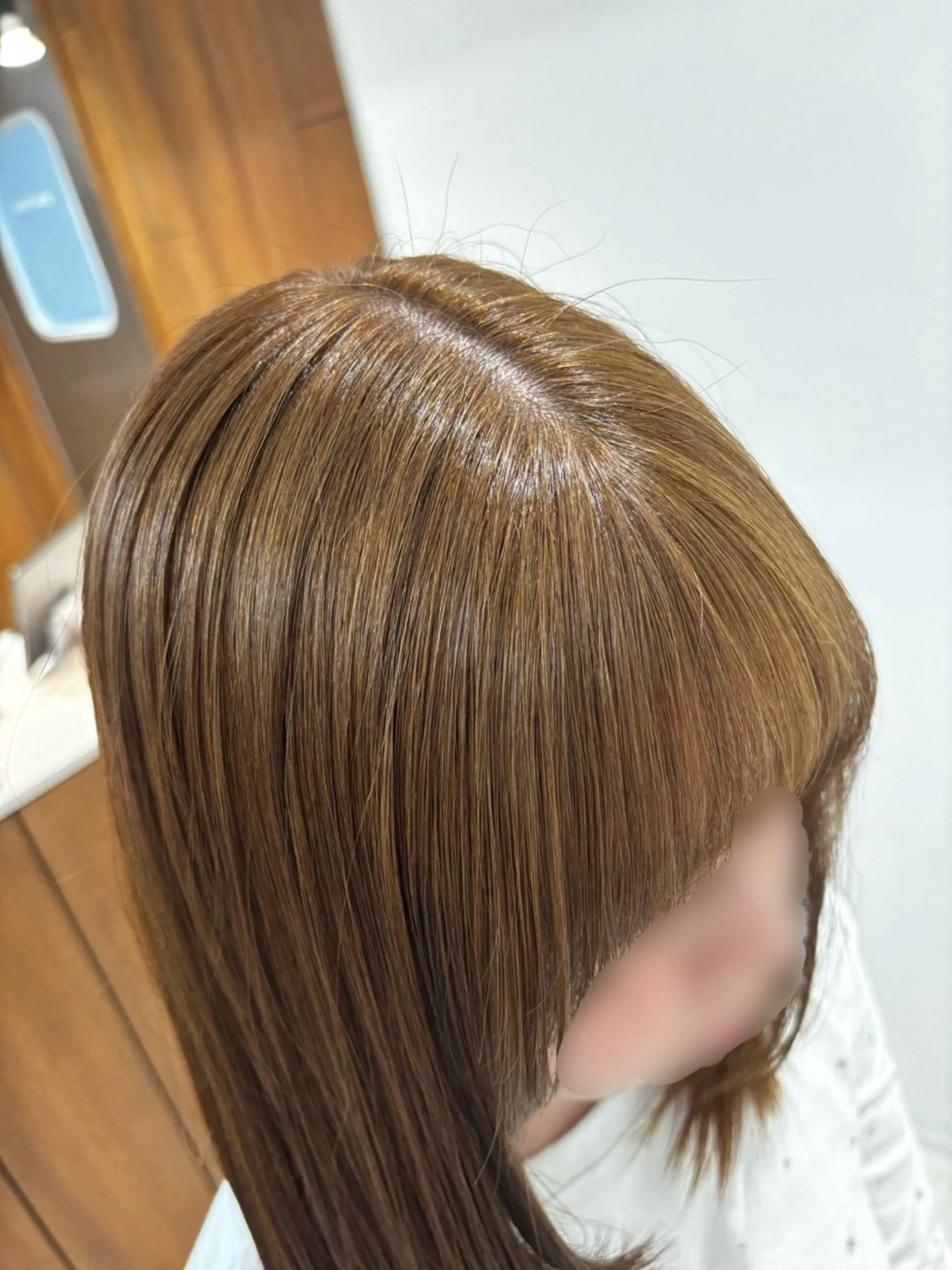 ミディアム カラー ベージュカラー ブリーチ ブリーチなしカラー カット ヘアカラー トリートメント うる艶カラー ✨🧸KOTAROのヘアスタイル