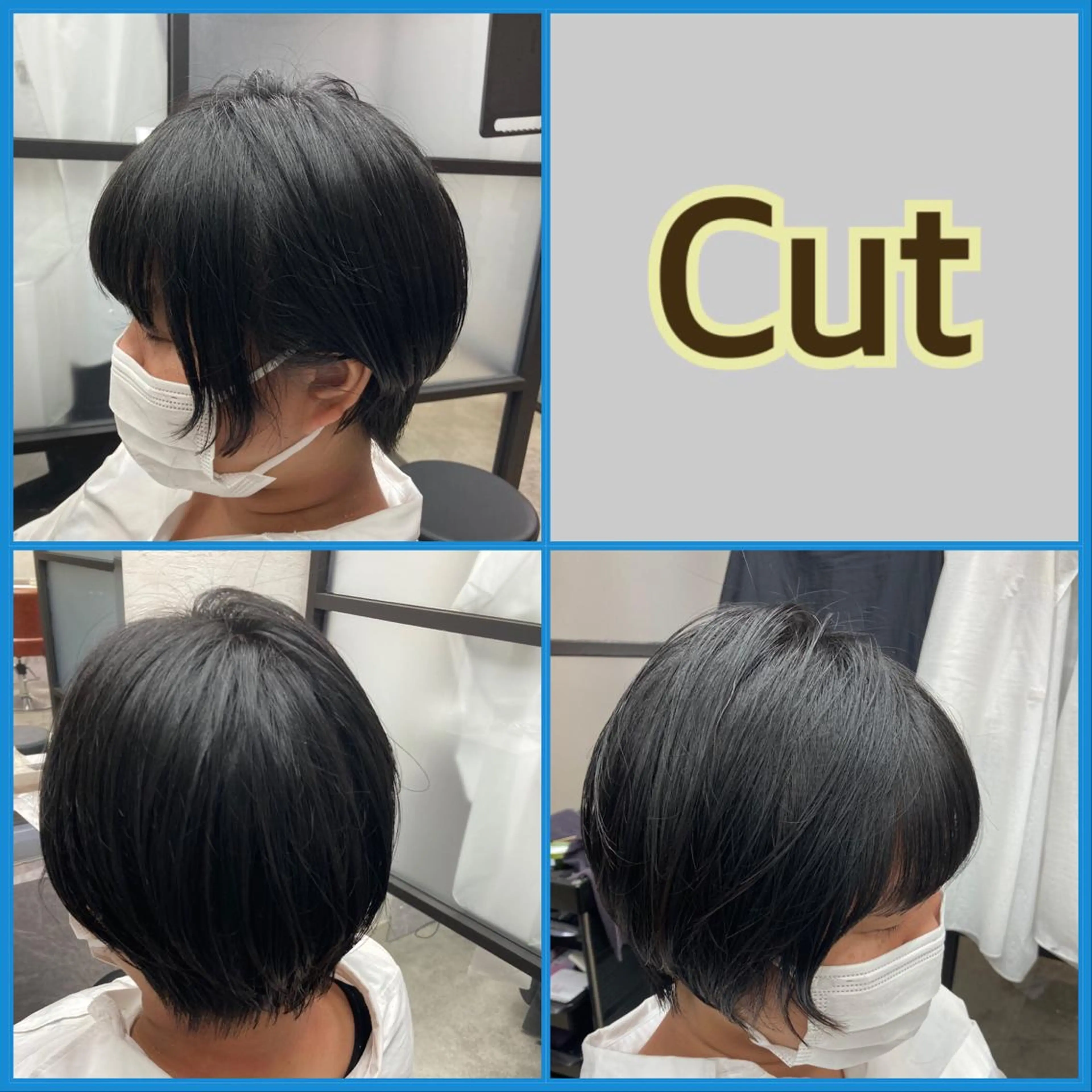 ショート カット ヘアカラー TELA  HAIR幕張本郷店所属・Sawada Namikaのヘアスタイル