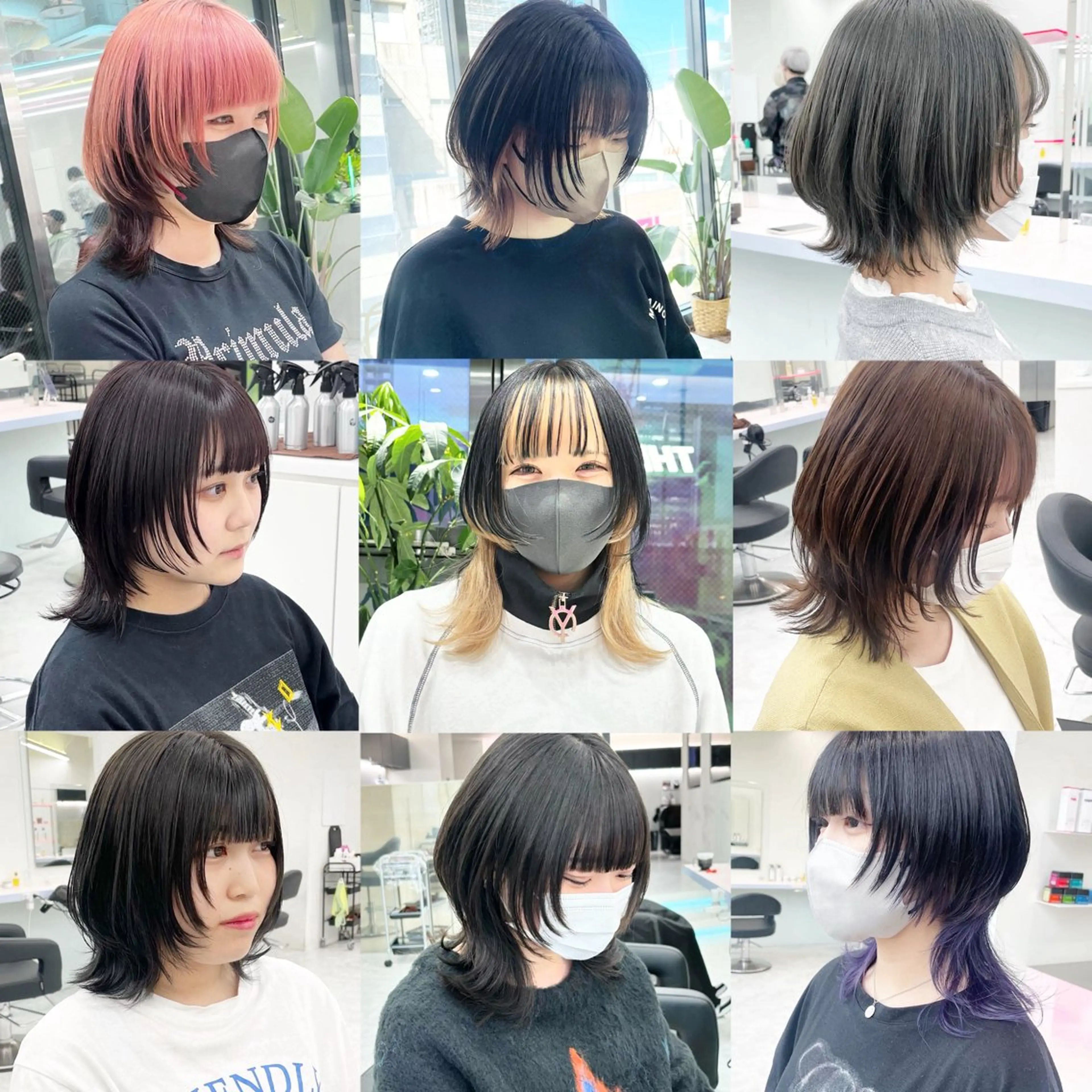 ❤️‍🔥SNSで大人気❤️‍🔥360°どこから見ても可愛いウルフカット🐺＋トリートメント✨️の写真