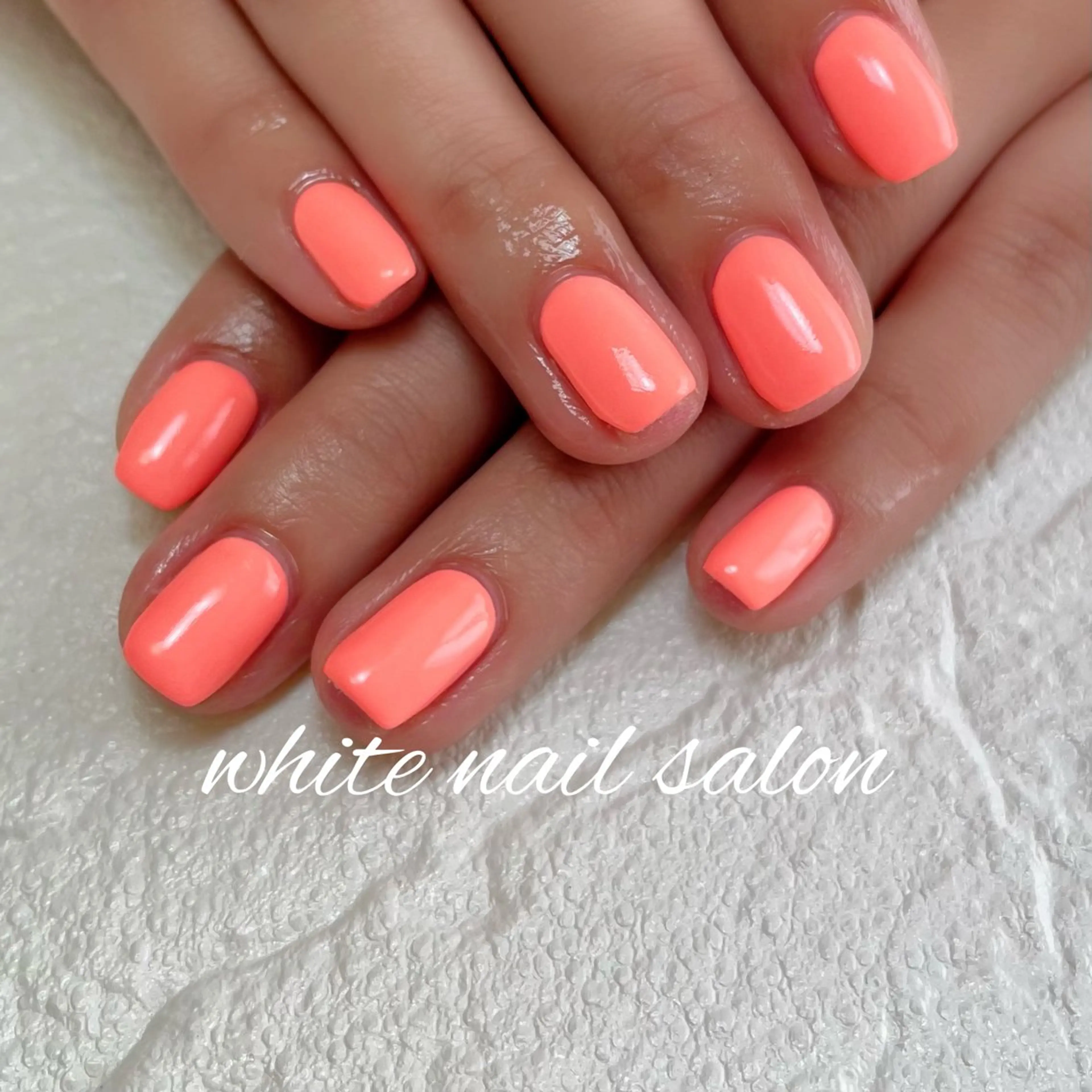 ネイル ラメ(グリッター) シンプルネイル white nail salonのネイルデザイン