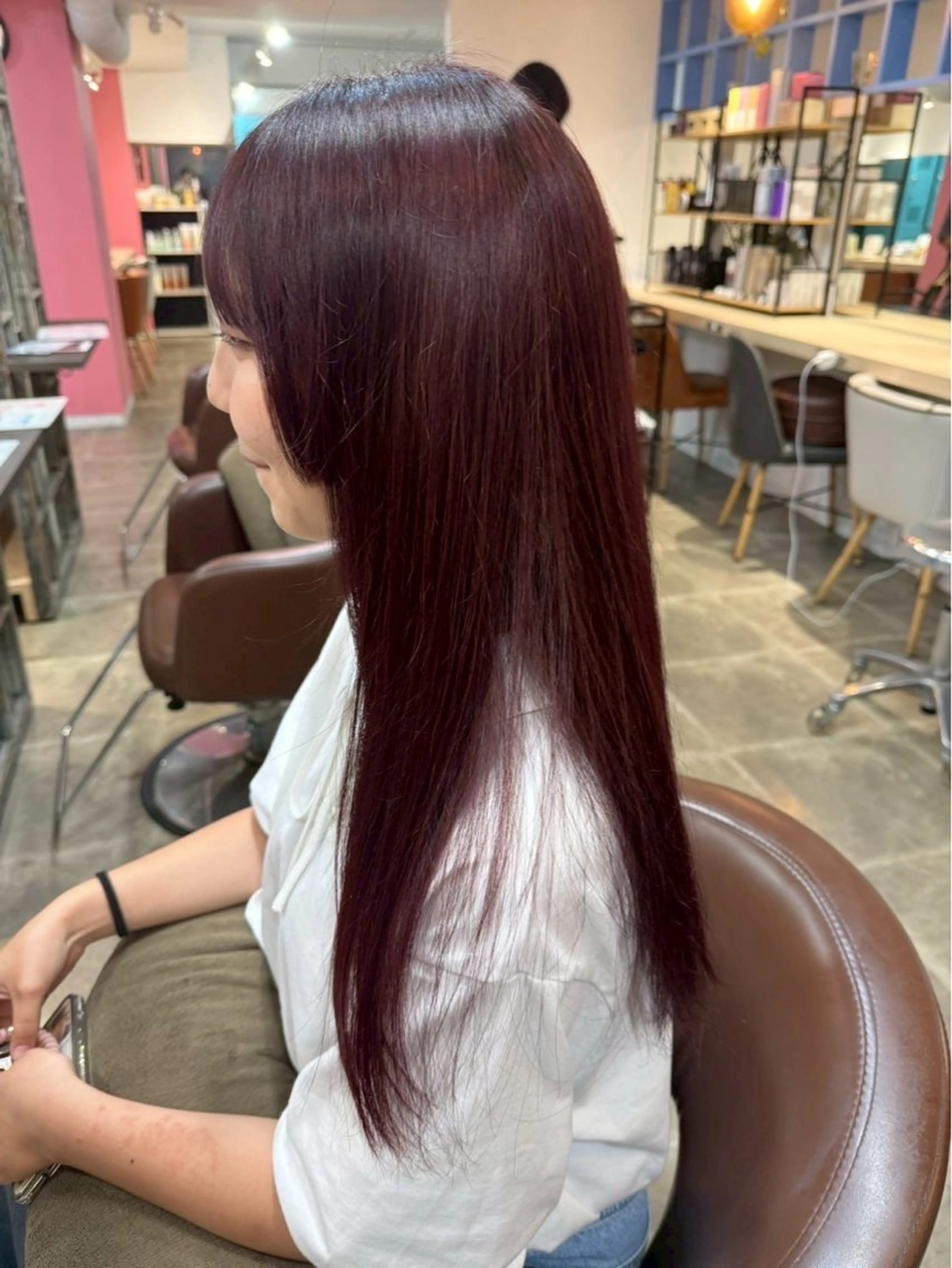 セミロング 葛西店📍 ジュリのヘアスタイル