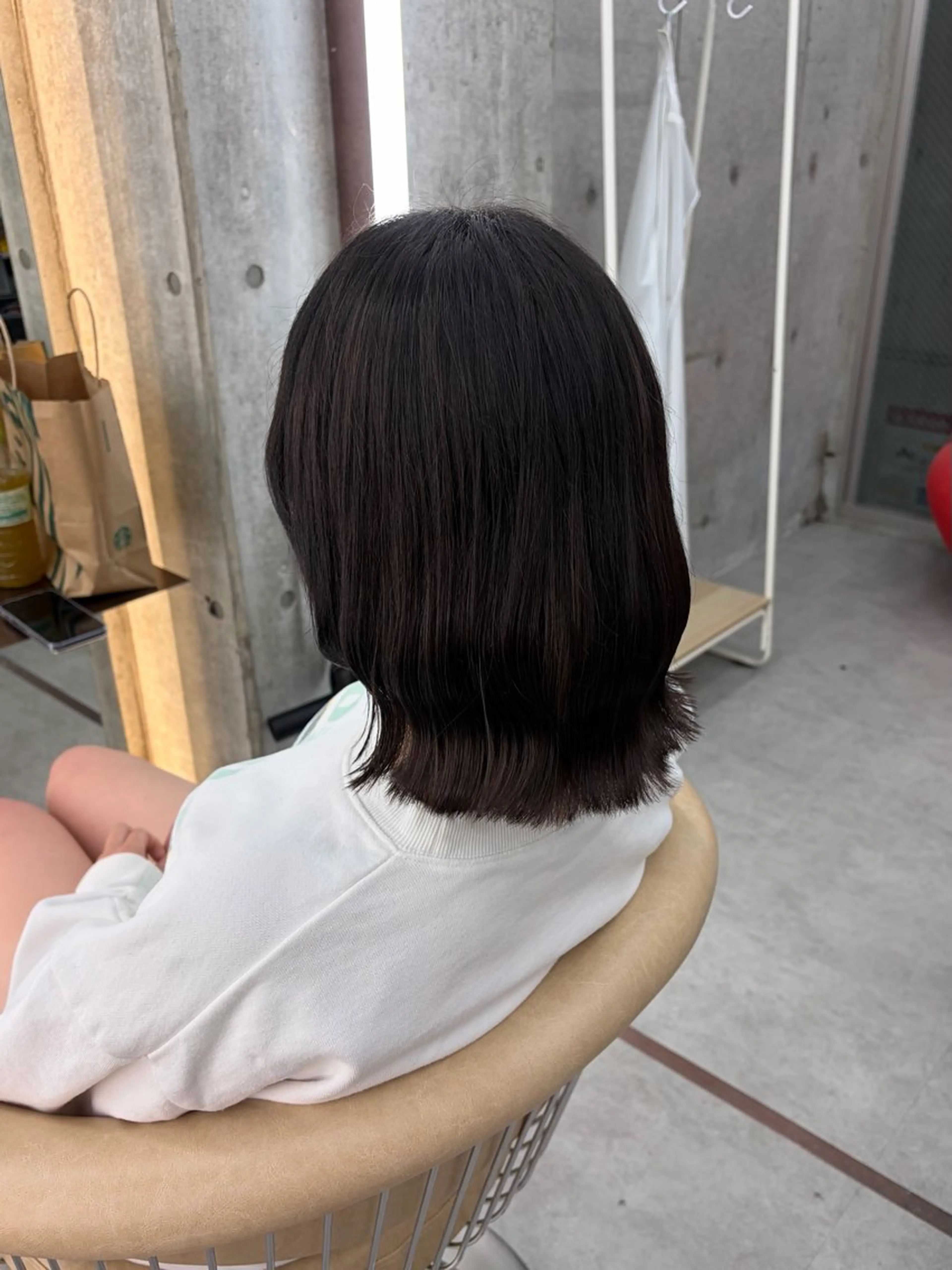 カラー ヘアカラー 山下 瑠菜のヘアスタイル