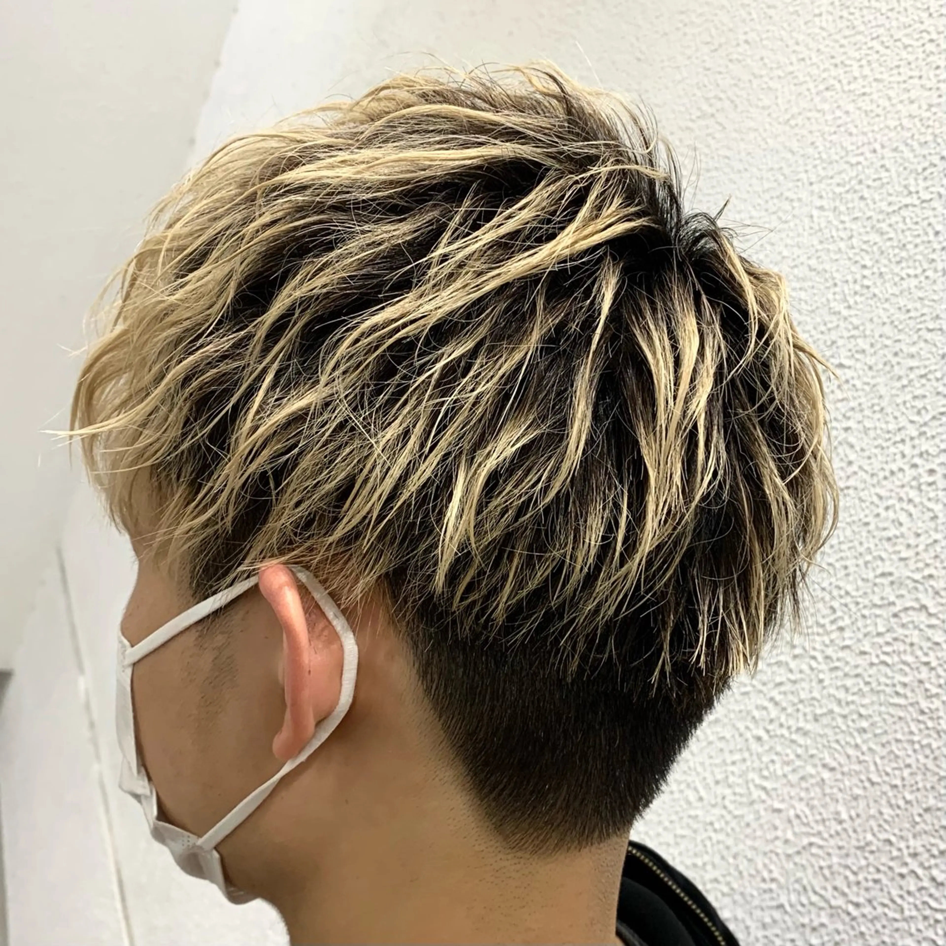 ショート カラー メンズ JINNO 【高円寺】のヘアスタイル