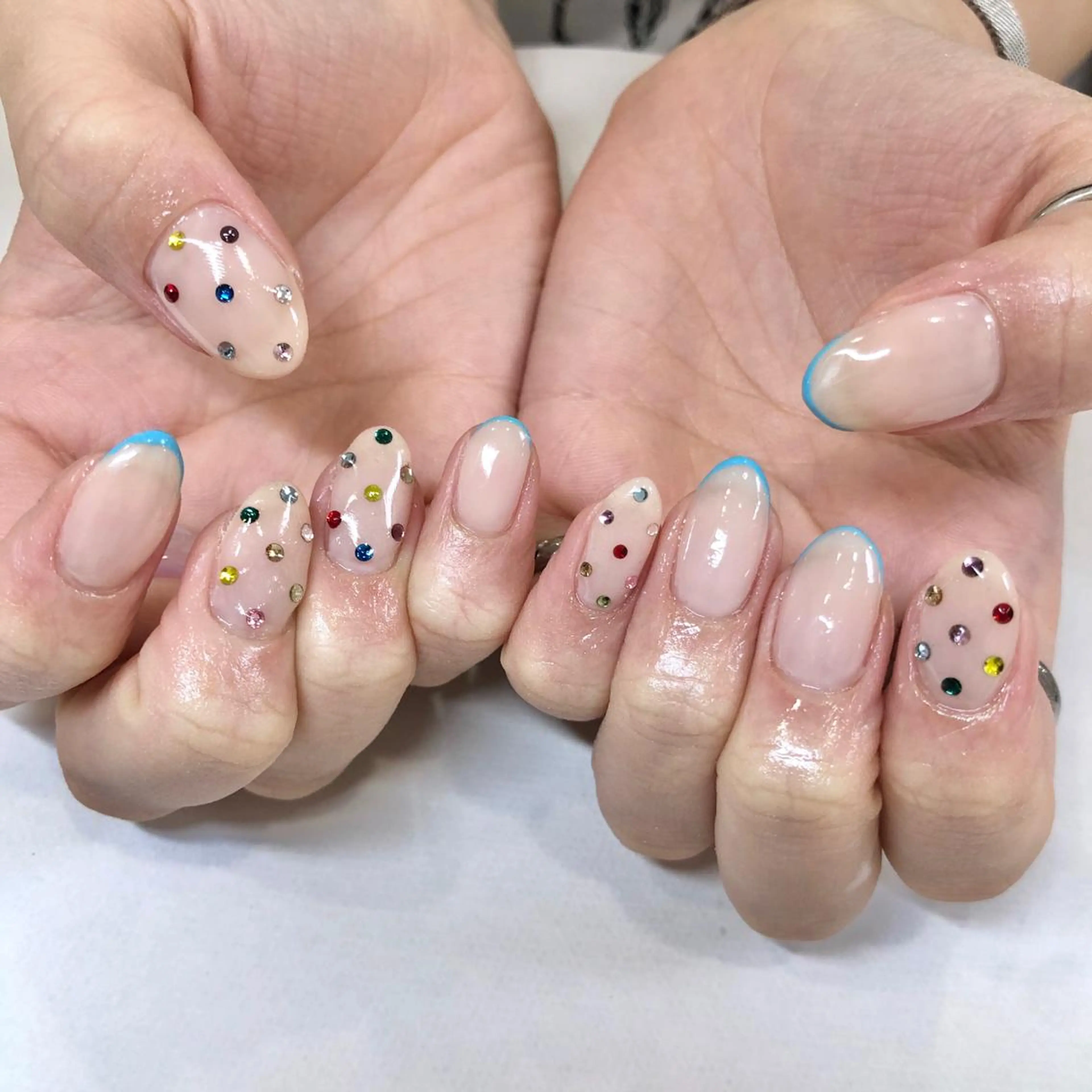 ネイル 夏ネイル 🎀AYAKO 🎀中韓ネイルのネイルデザイン