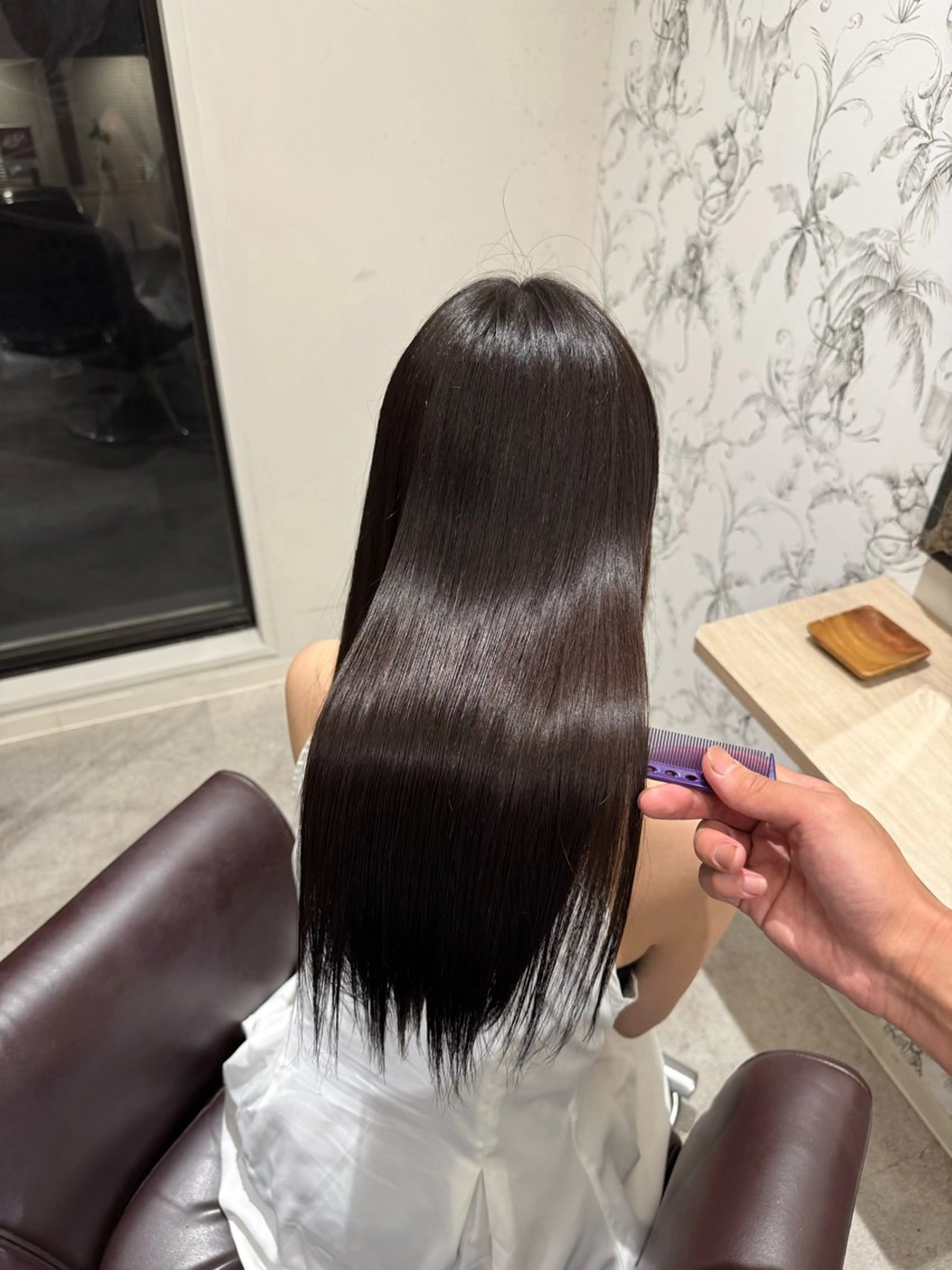 ロング トリートメント 大名/透明感カラー/ 中明度カラー/徹平のヘアスタイル