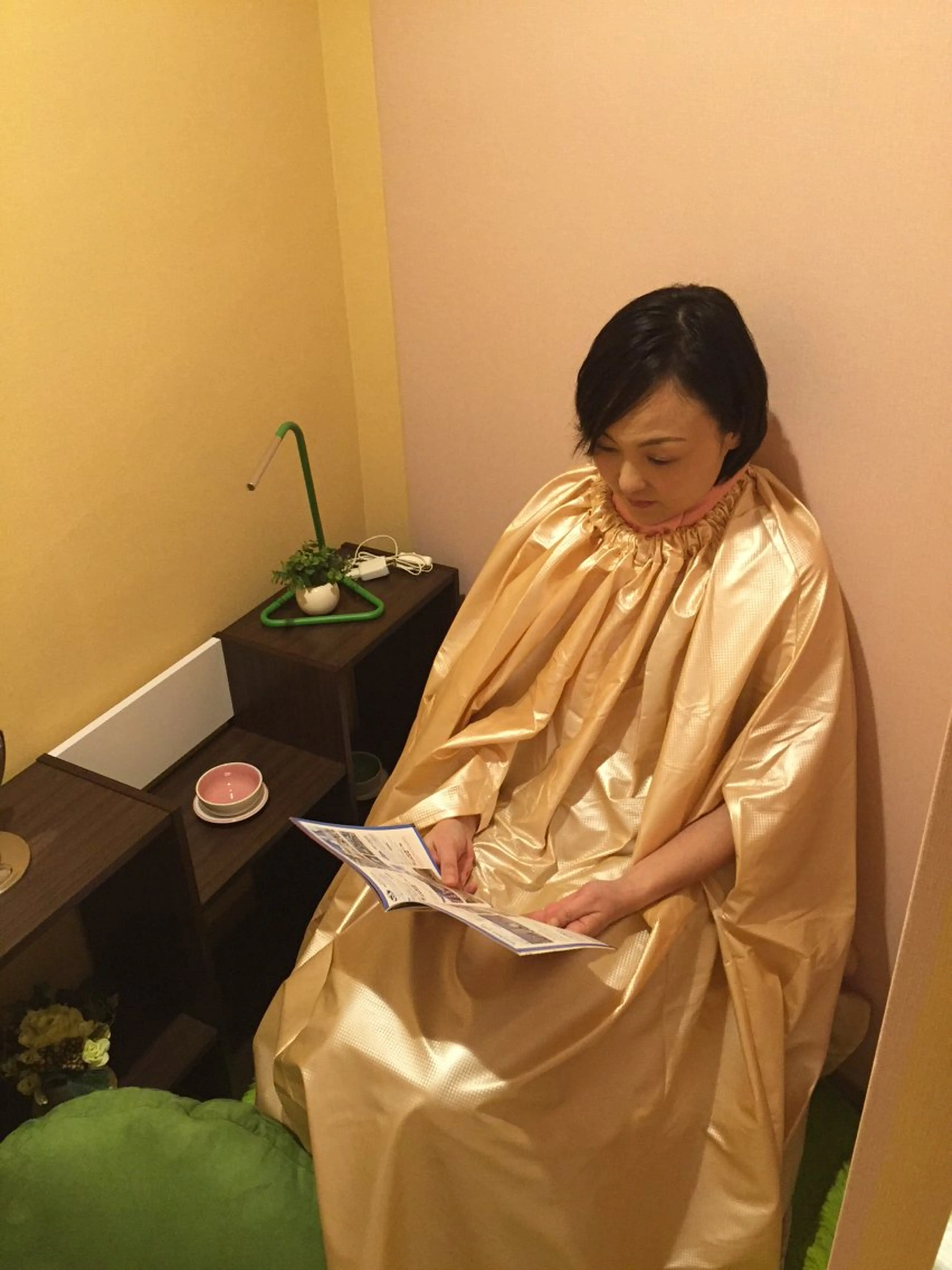 【芯から温活　妊活　婦人活】よもぎ蒸し40分＋足つぼ40分の写真