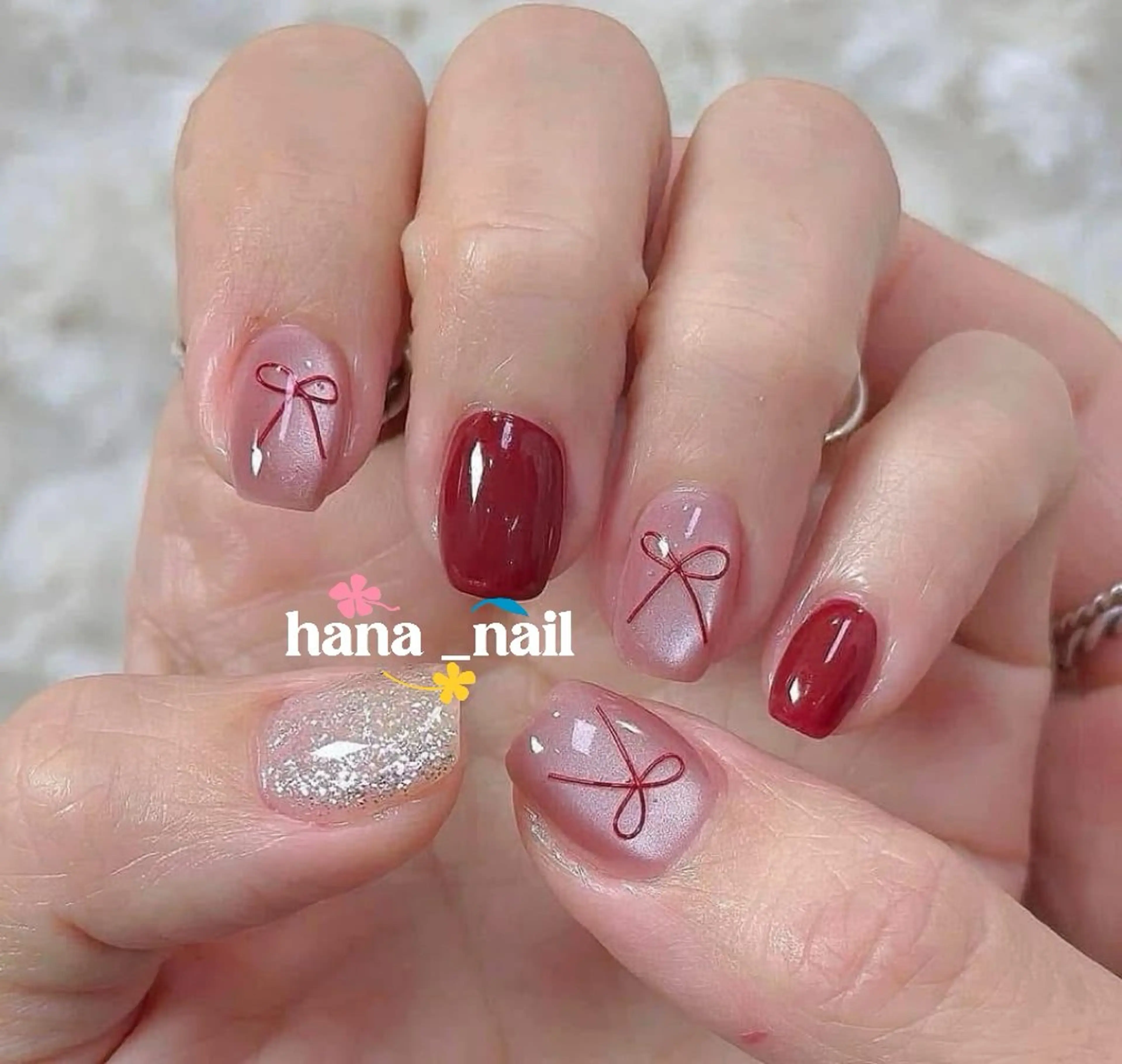ネイル ハンドネイル HANA NAILのネイルデザイン