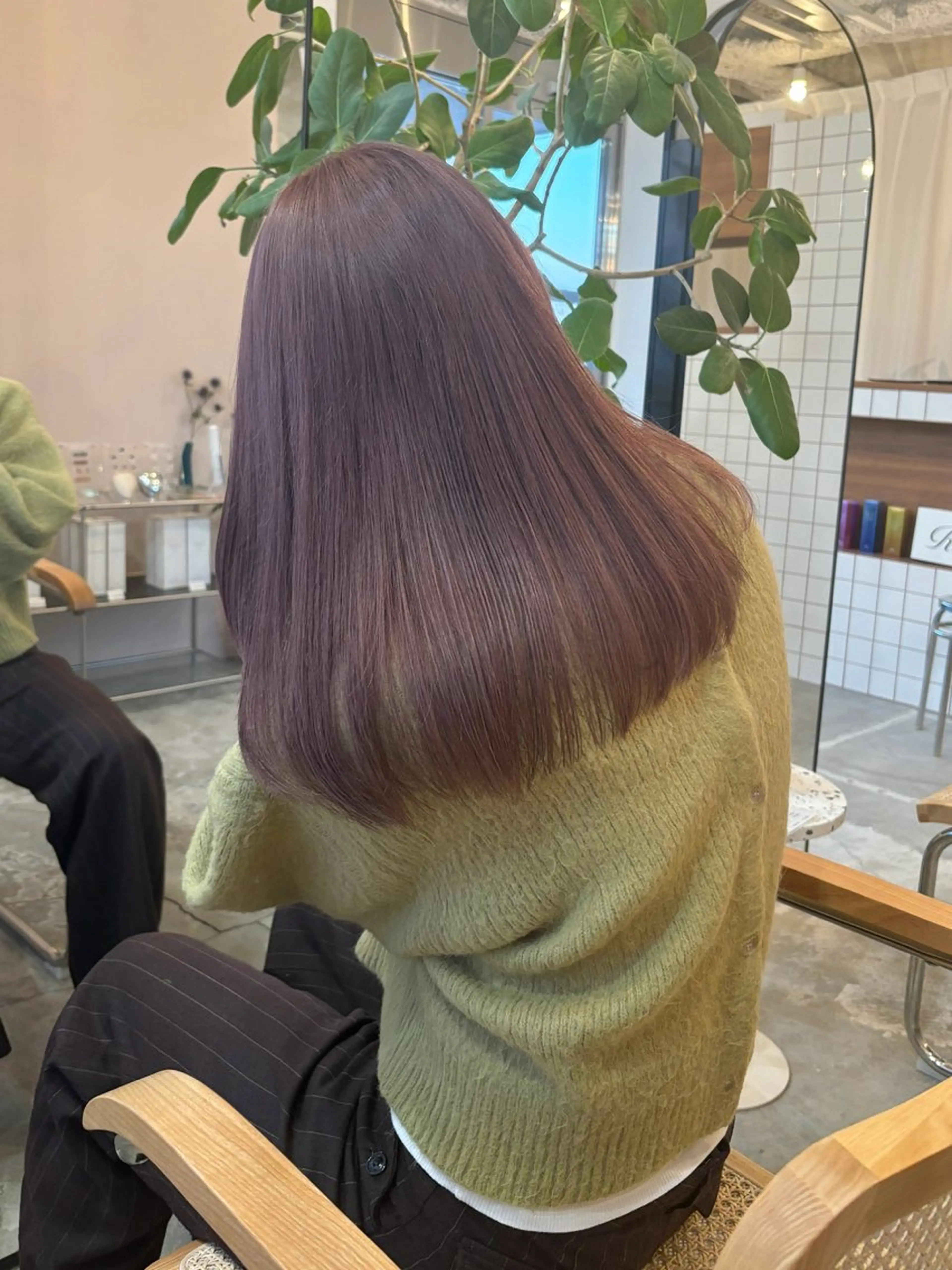 【平日限定・赤み消し◎】透明感カラー＋Aujuaトリートメントの写真