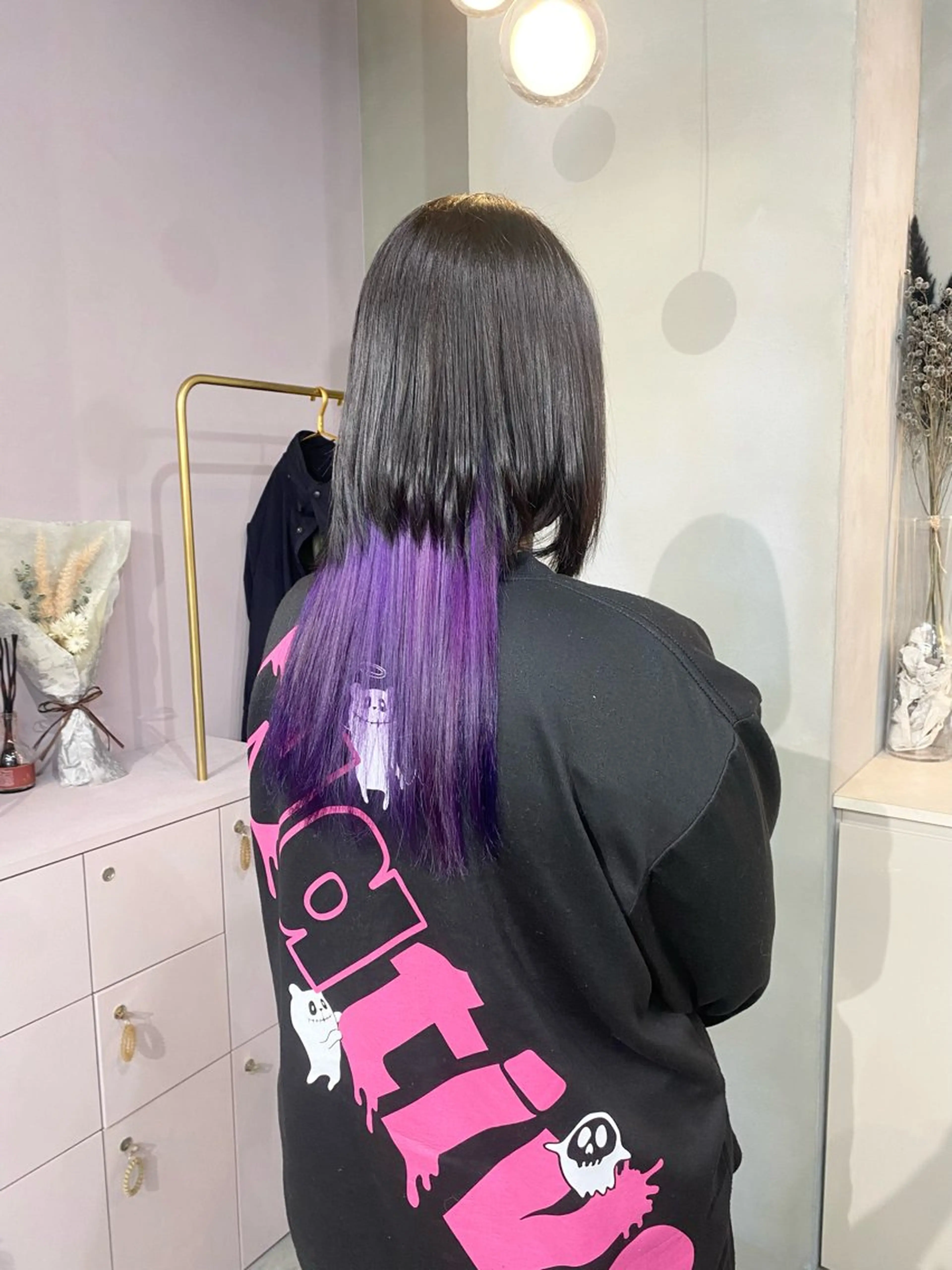 ロング カラー ヘアカラー 前橋 姫奈のヘアスタイル