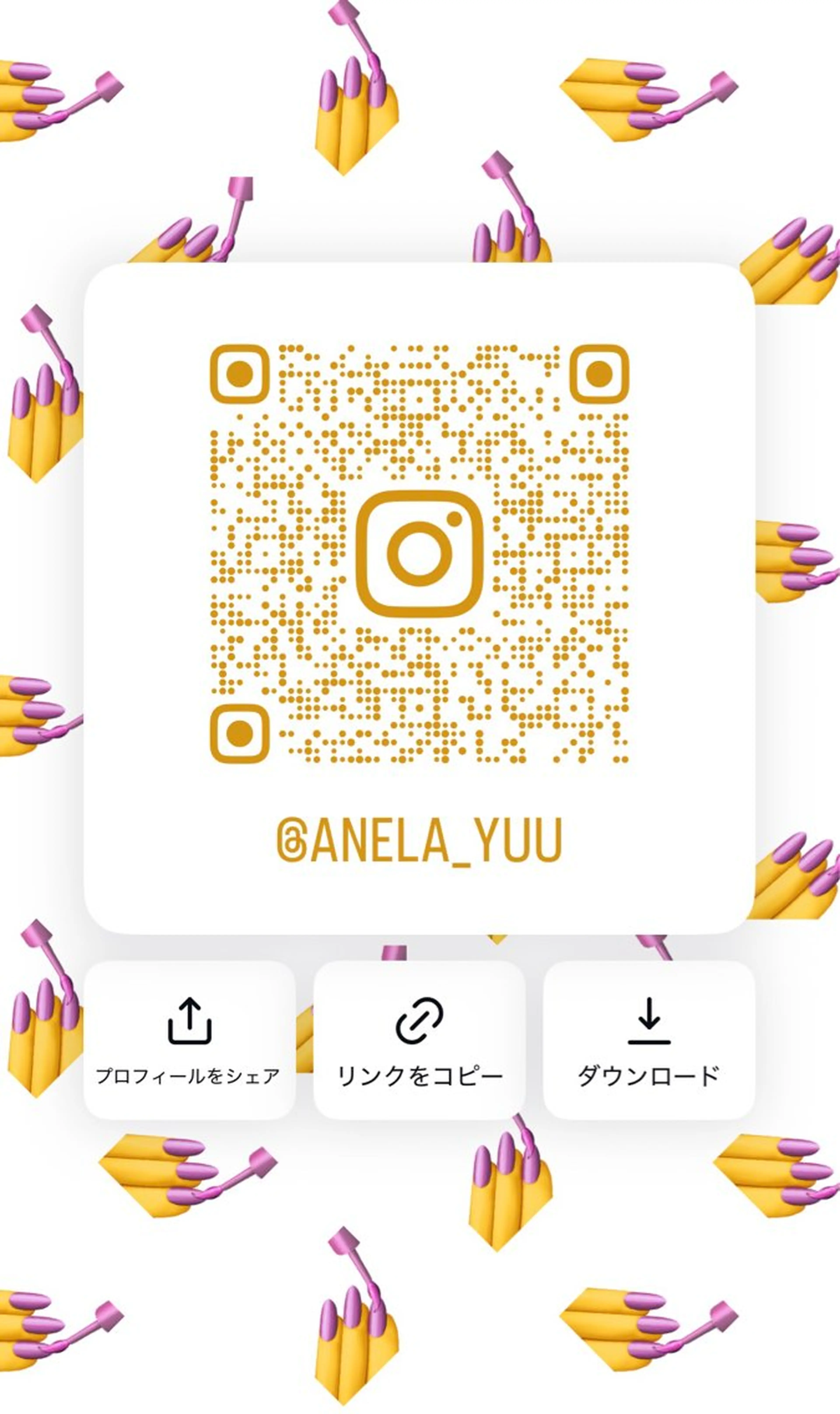 ANELA 結羽のネイルデザイン
