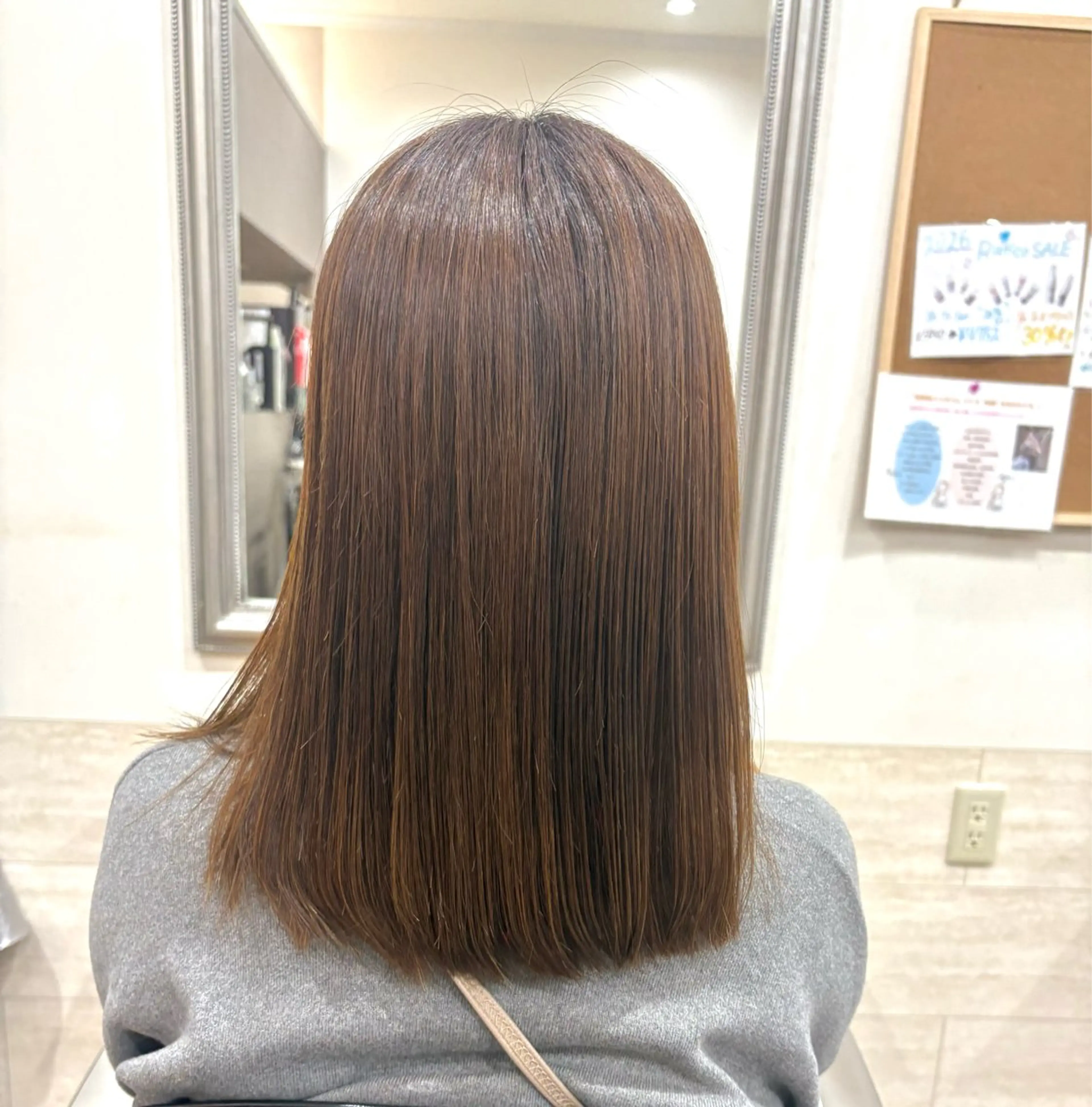 ロング 堀川 希歩のヘアスタイル