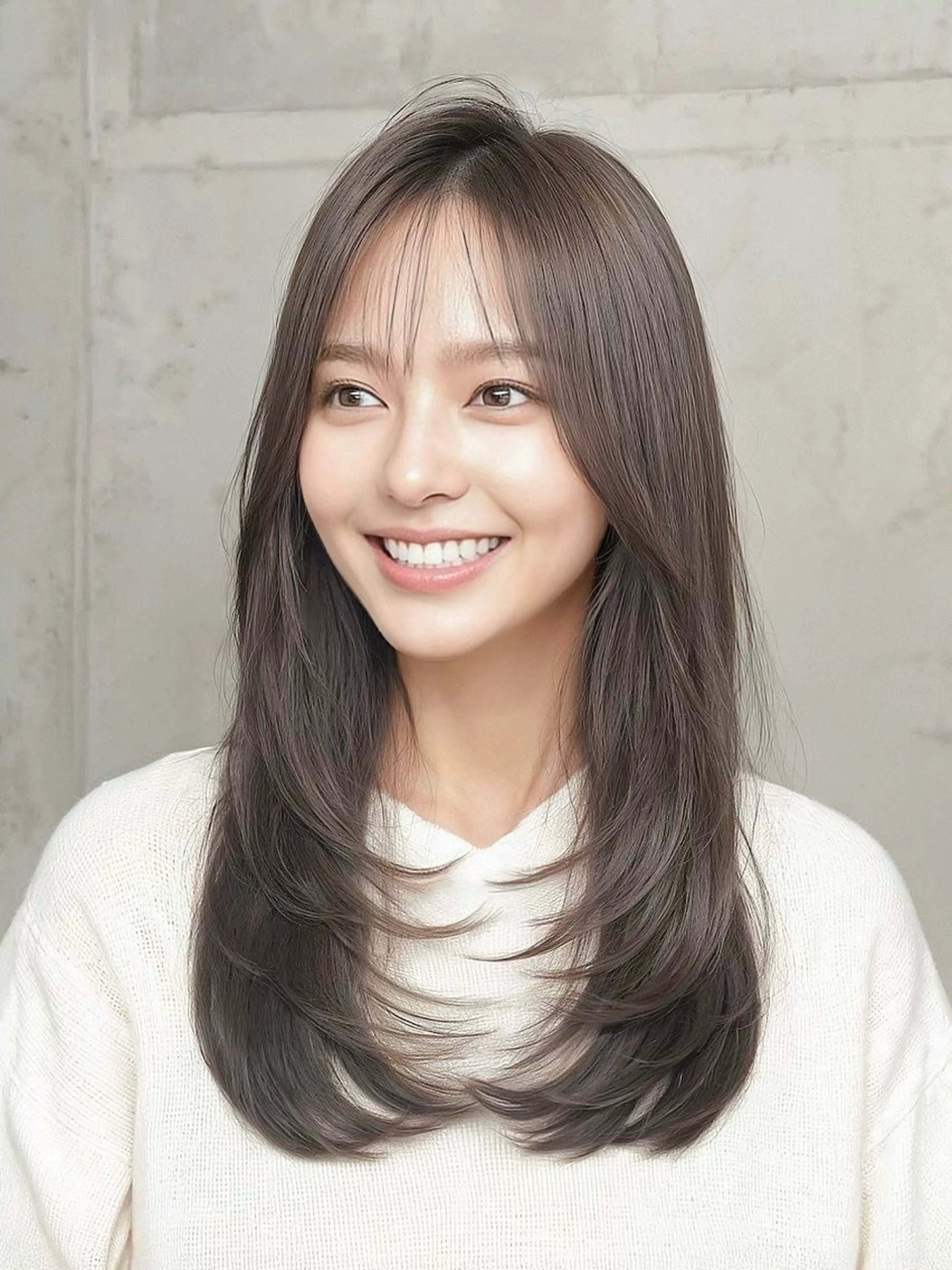 ロング 神戸三宮 nanomiのヘアスタイル