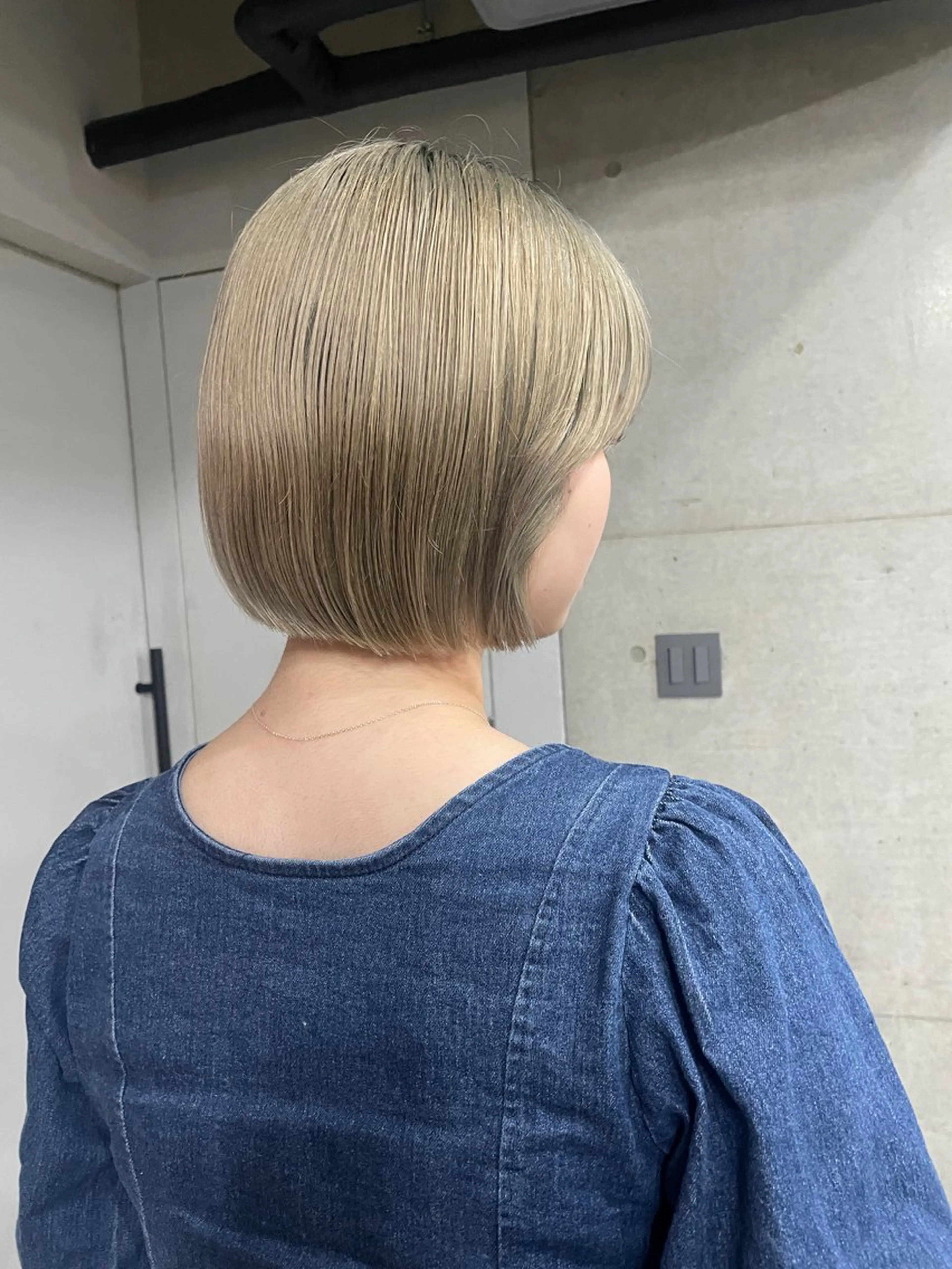 ミディアム カラー カット ヘアカラー トリートメント 表参道🌿赤み消し カラー/チナツのヘアスタイル