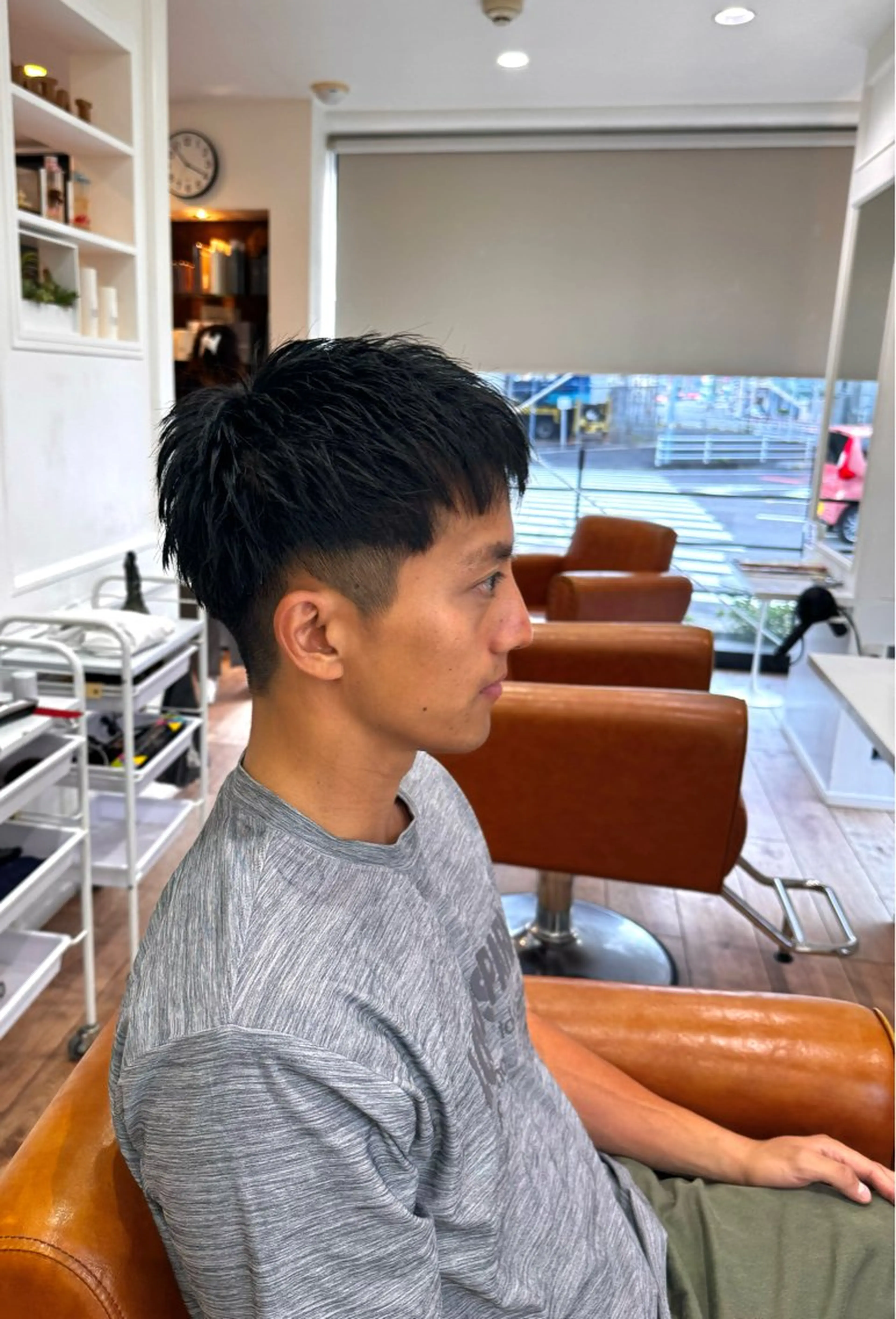 ショート メンズ ツーブロック ショートヘア カット cyan 水川和馬のヘアスタイル