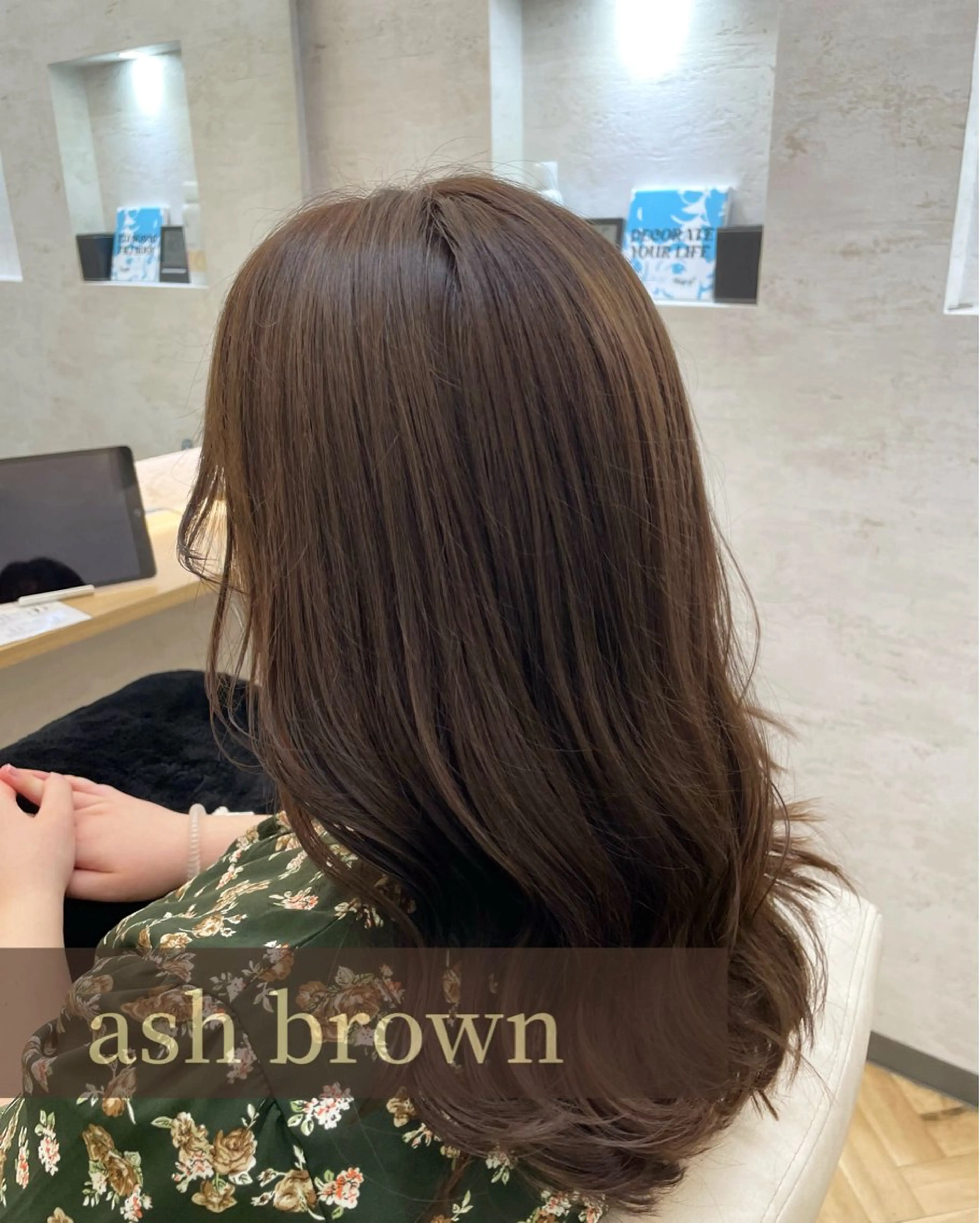 ロング カラー カット ヘアカラー トリートメント 高橋 芽衣のヘアスタイル