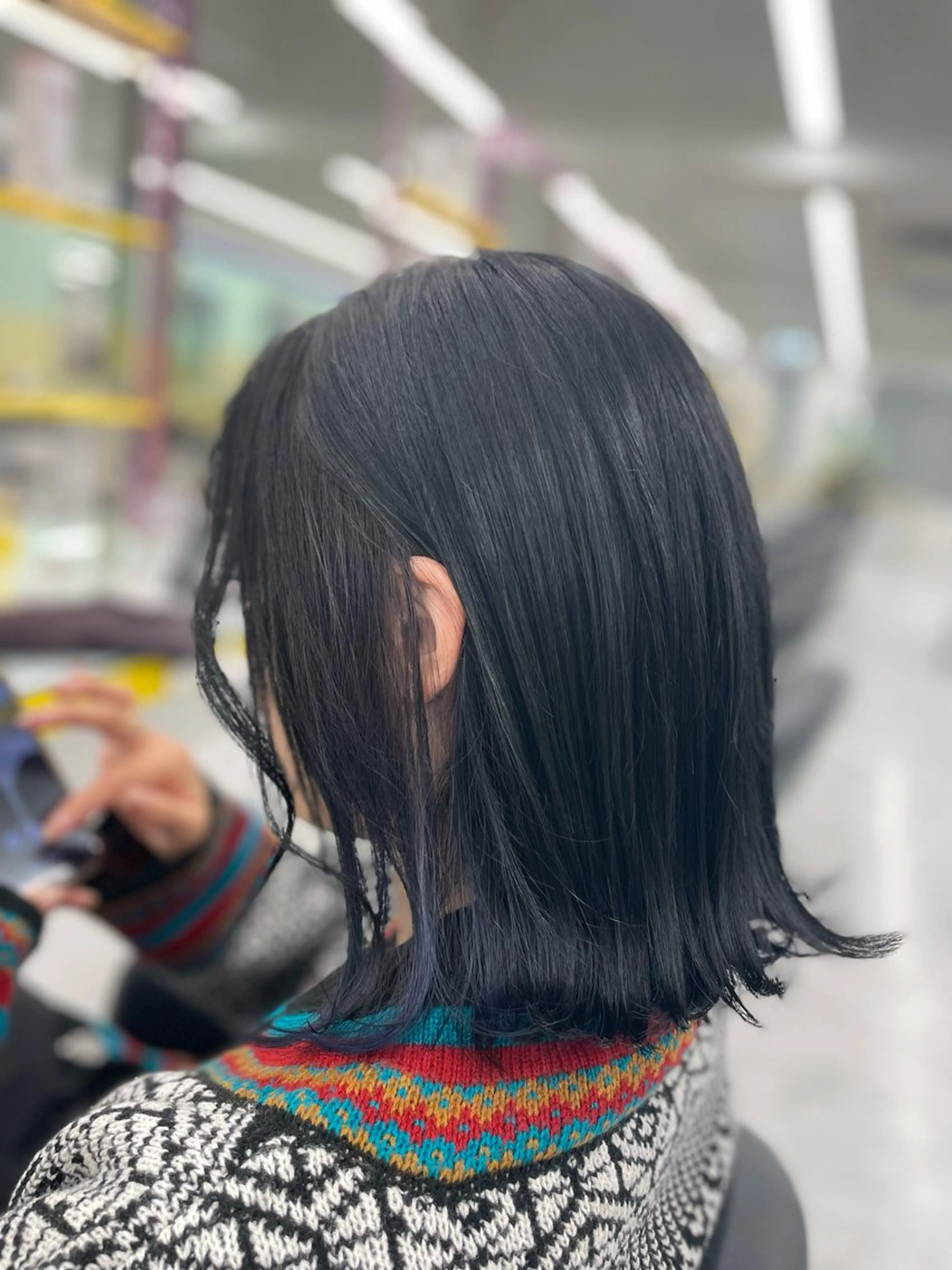 セミロング カラー ヘアアレンジ ヘアカラー トリートメント ヘアセット 【透明感×レイヤー】 🍃RIKU🍃のヘアスタイル