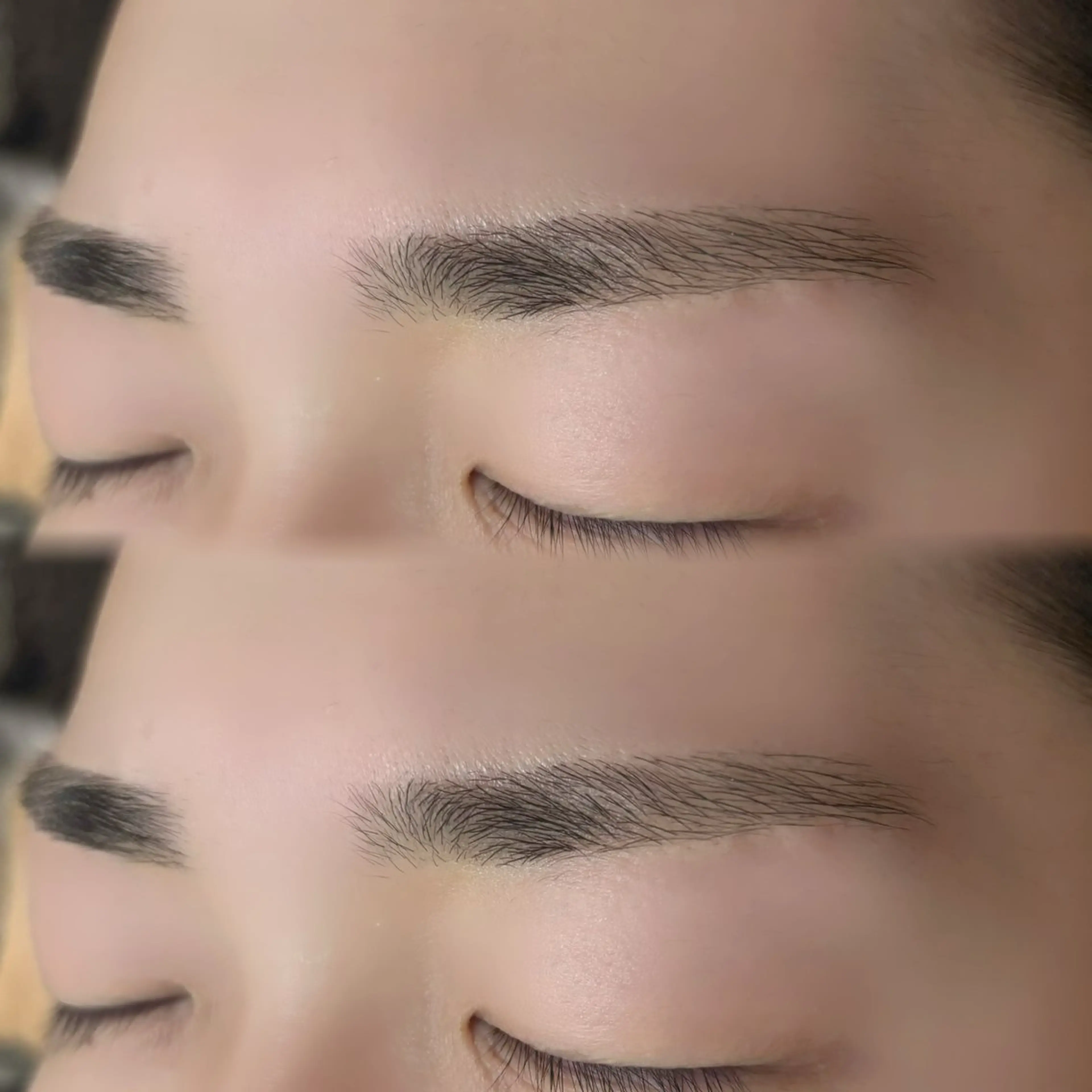 アイブロウ ワックス脱毛 💛LUNELLA MIKU💛のマツエク・マツパデザイン