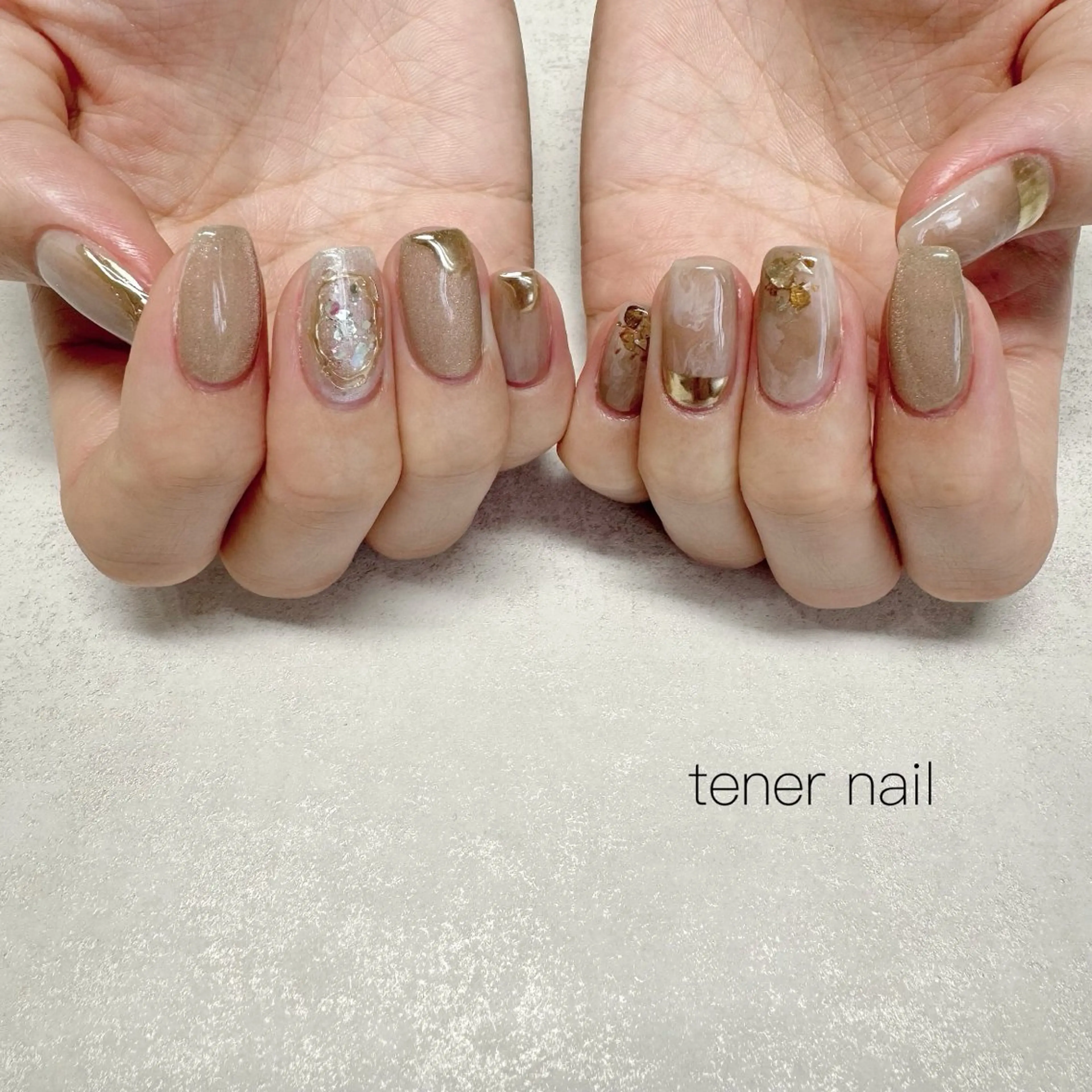 ネイル ニュアンスネイル テネルネイル tener nailのネイルデザイン