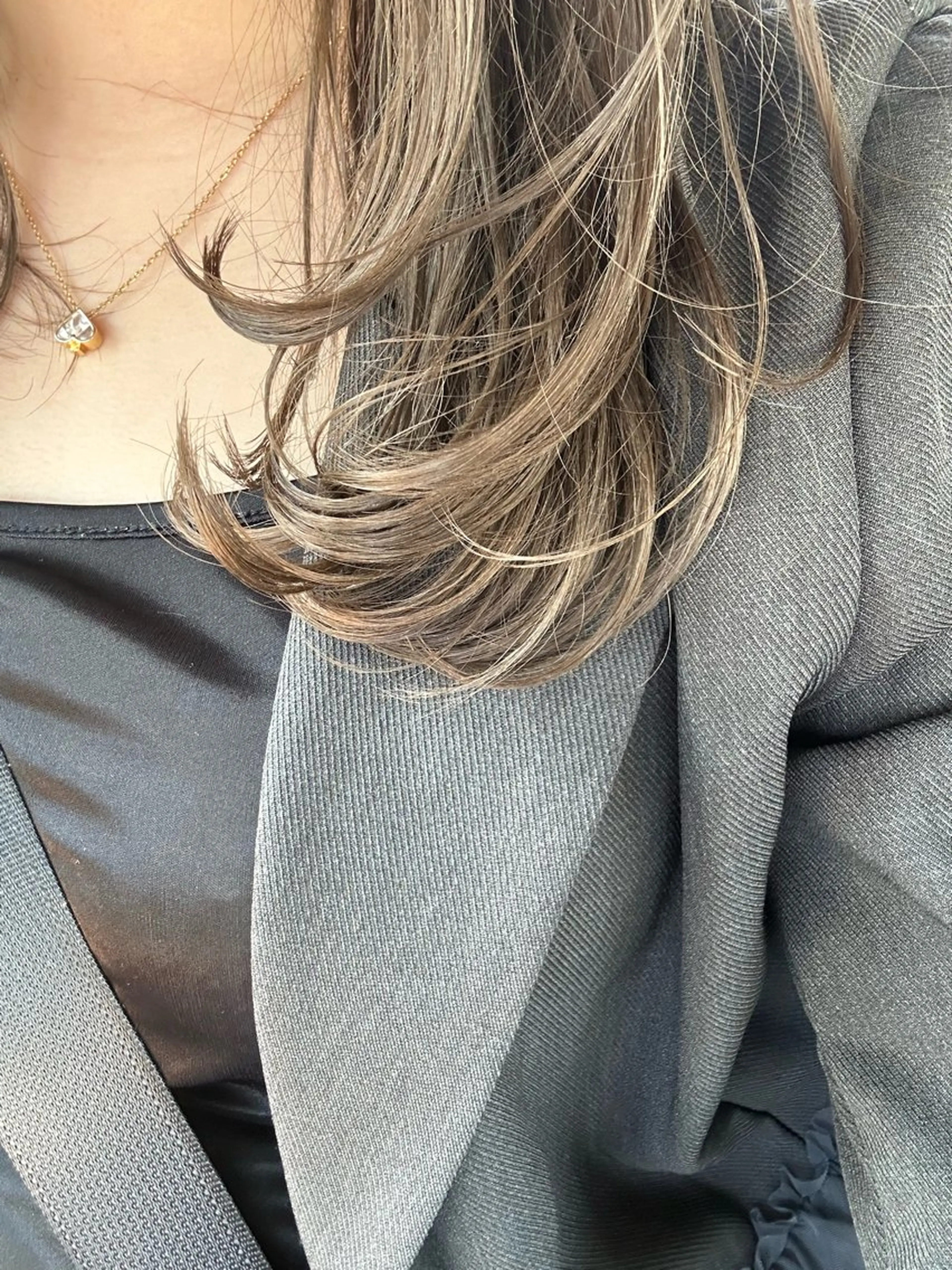 ロング 韓国風ヘア そら୨୧˖men's /デザインカラーのヘアスタイル