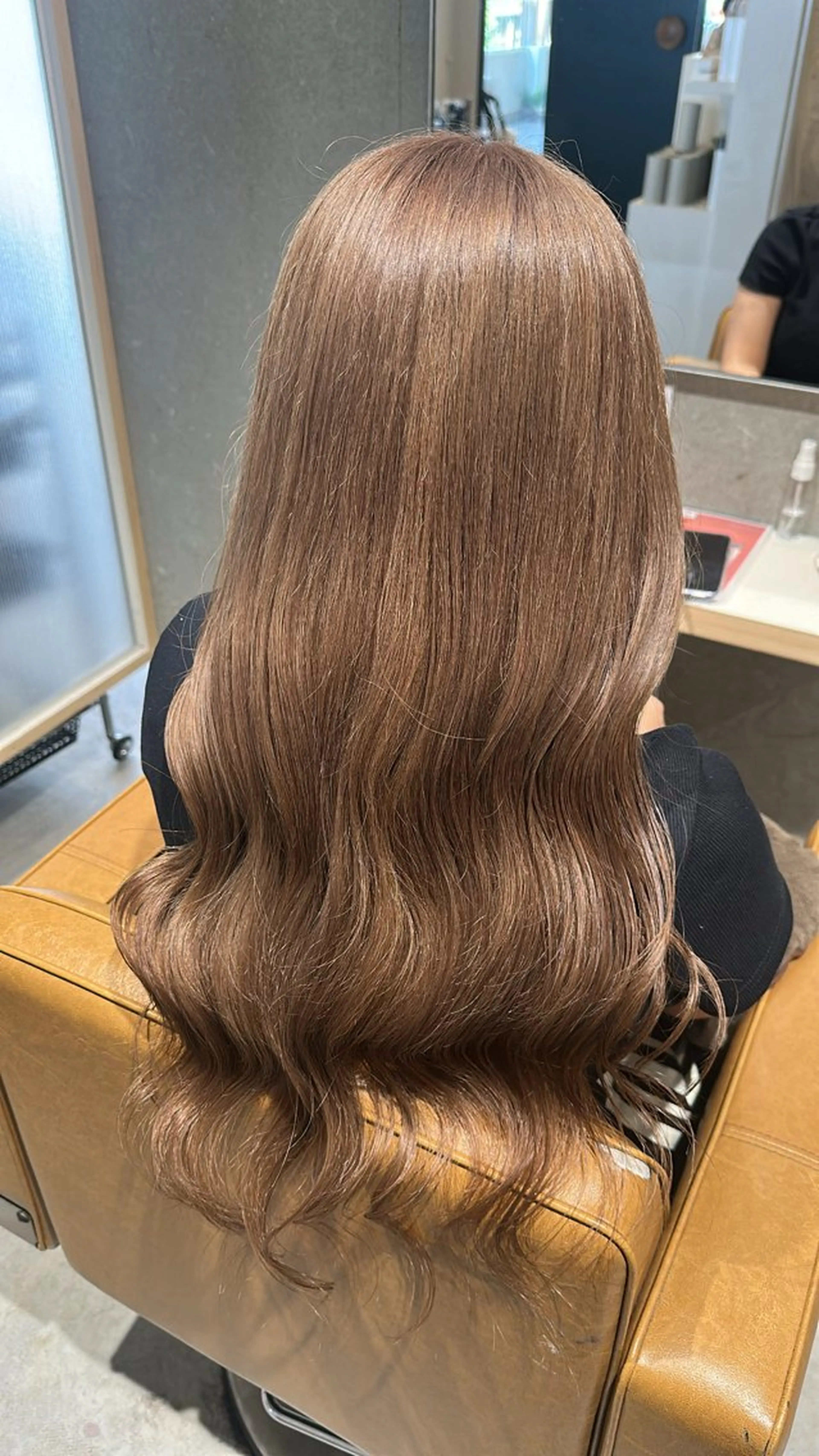 ロング カラー ベージュカラー ブリーチ カット ヘアカラー トリートメント 暖色/ヘアアレンジ 🎀♡irohaのヘアスタイル