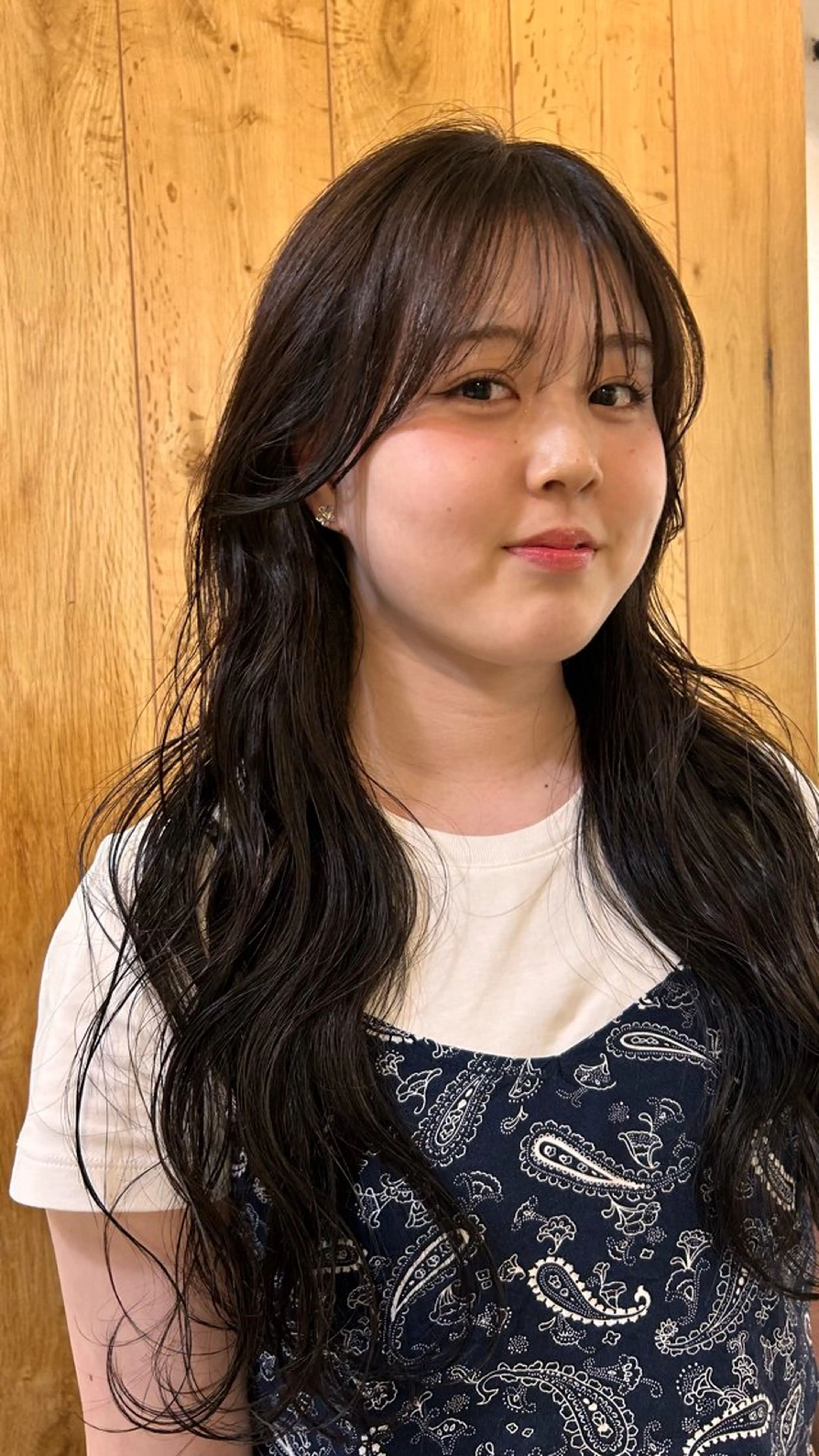 ロング カラー カット ヘアカラー じゅわっと暖色カラー 🍊Moemiのヘアスタイル