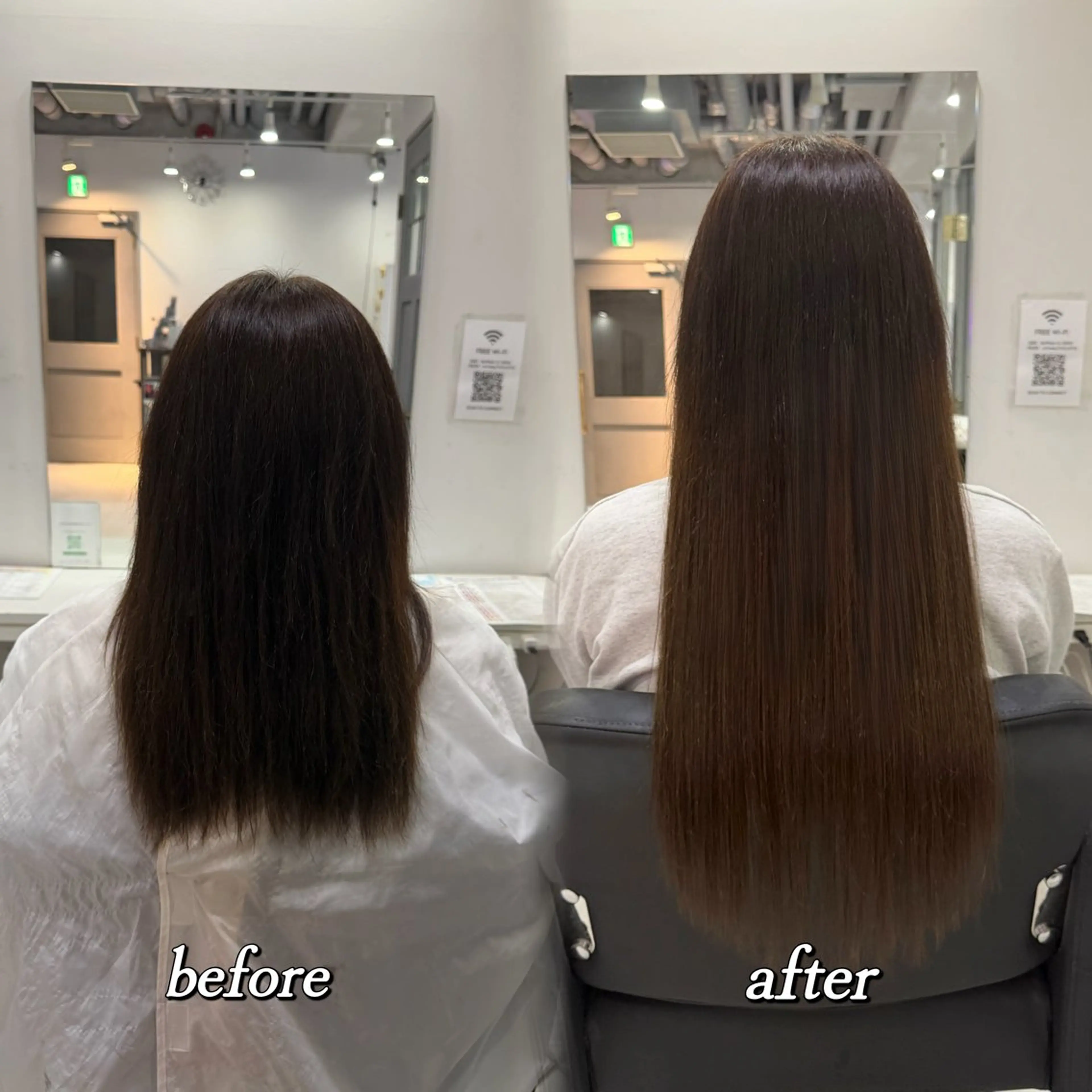 ロング カラー ヘアカラー エクステ 🦋REISA🦋 エクステ×ハイトーンのヘアスタイル