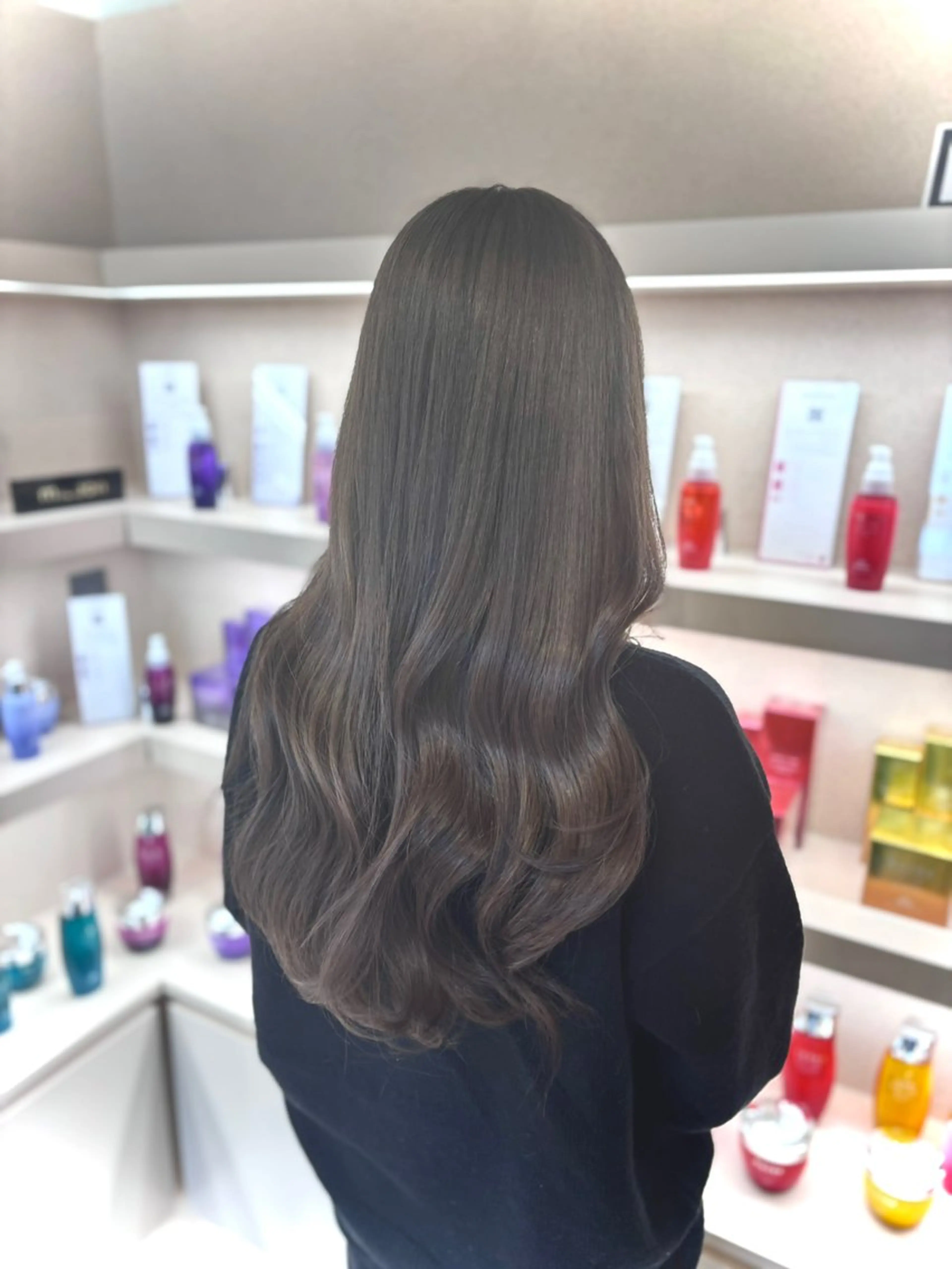 ロング カット ヘアカラー Haruka✄﻿ 透明感カラー🫧🌙のヘアスタイル