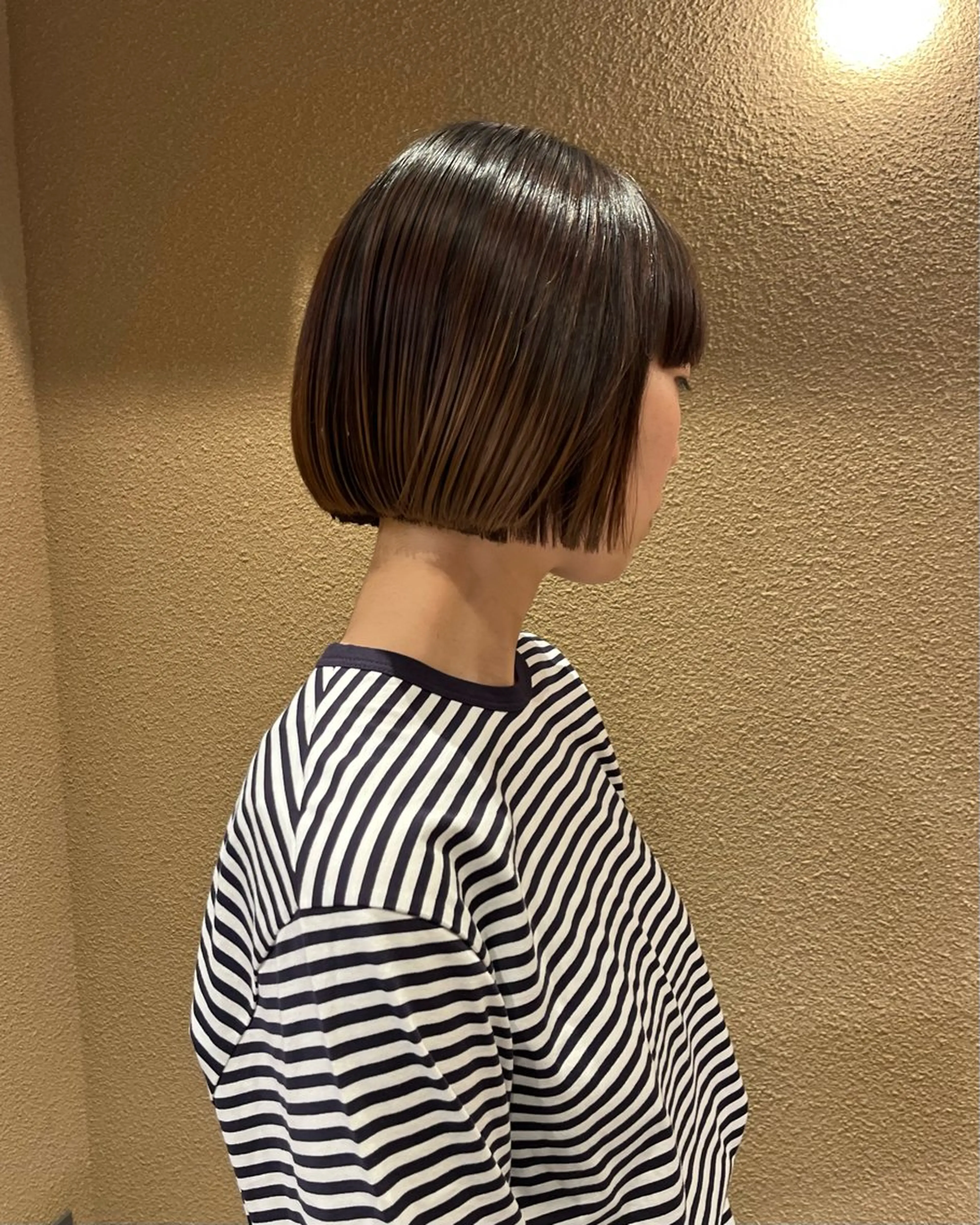 ミディアム カット ボブ/艶カラー 鎌倉/MIHO🌼のヘアスタイル